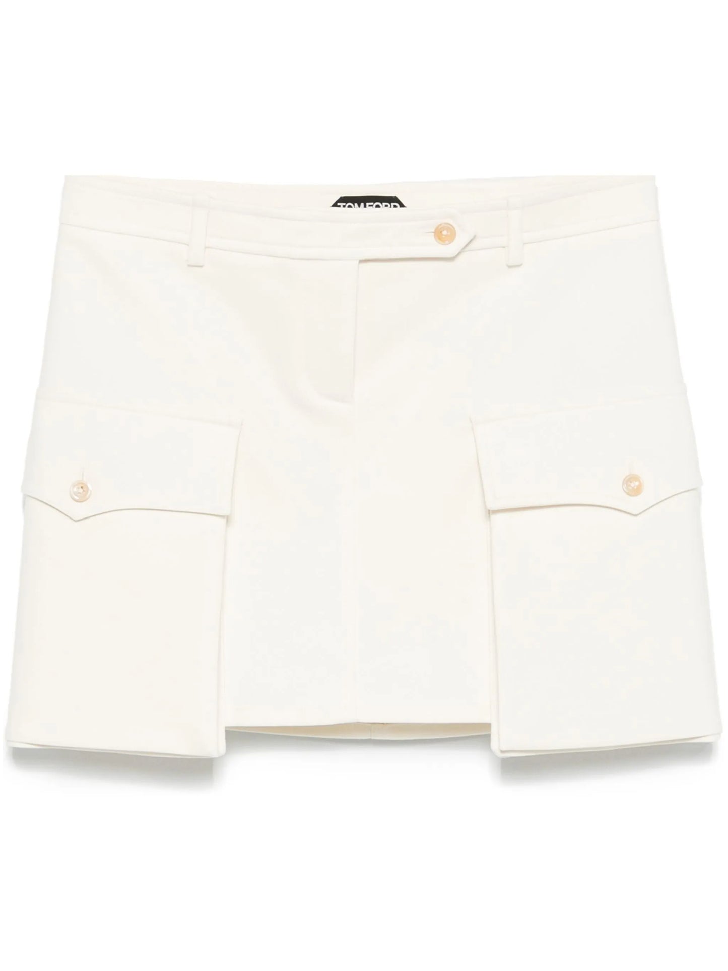 cotton mini skirt