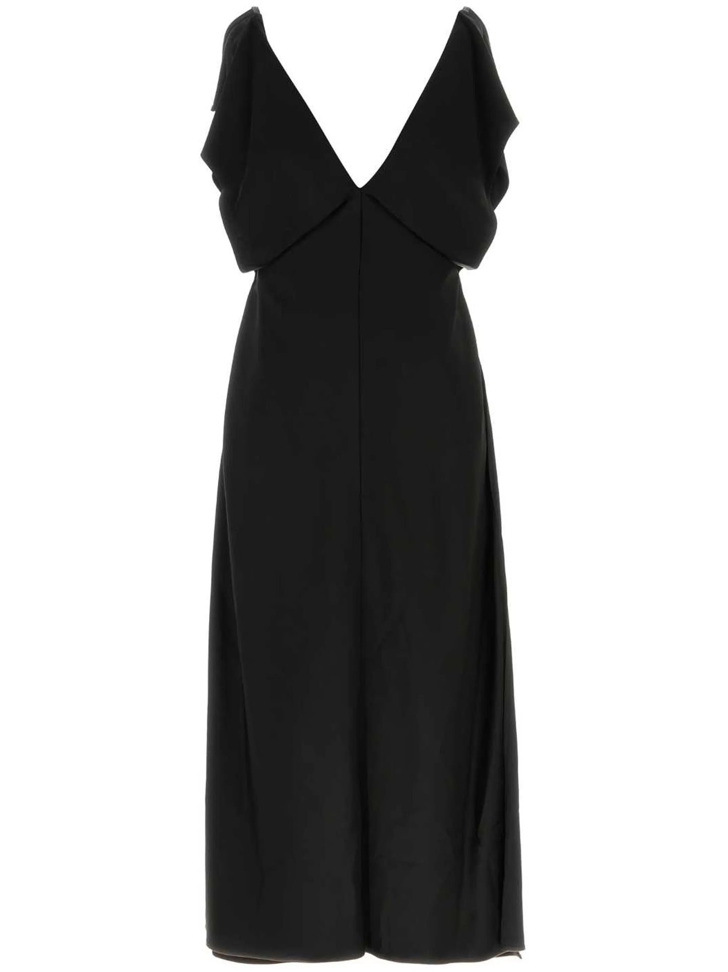 V-neck maxi dress