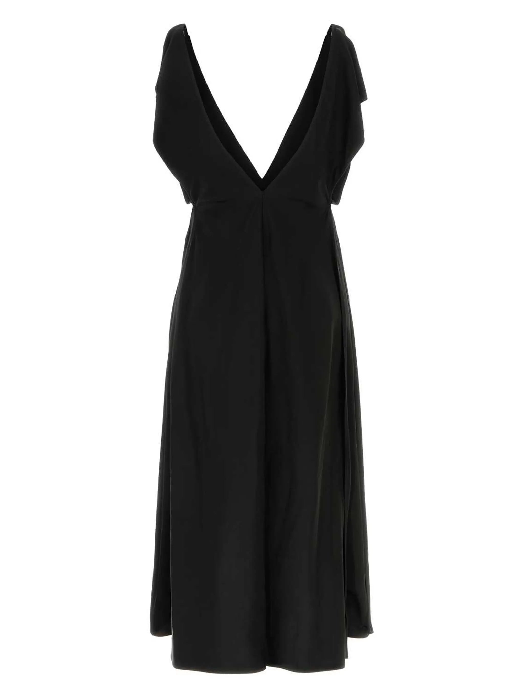 V-neck maxi dress