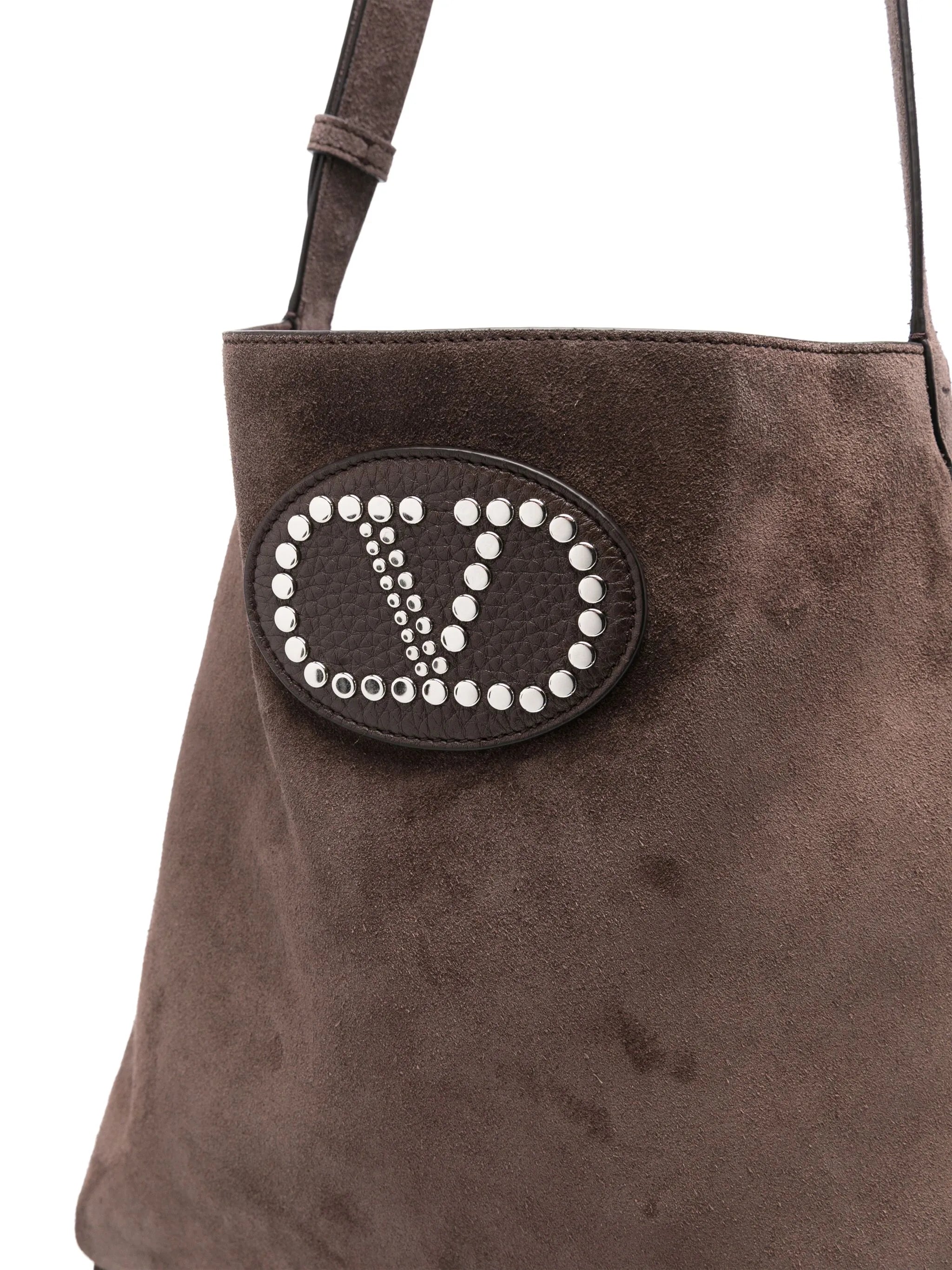 Nellcôte suede shoulder bag with fringes