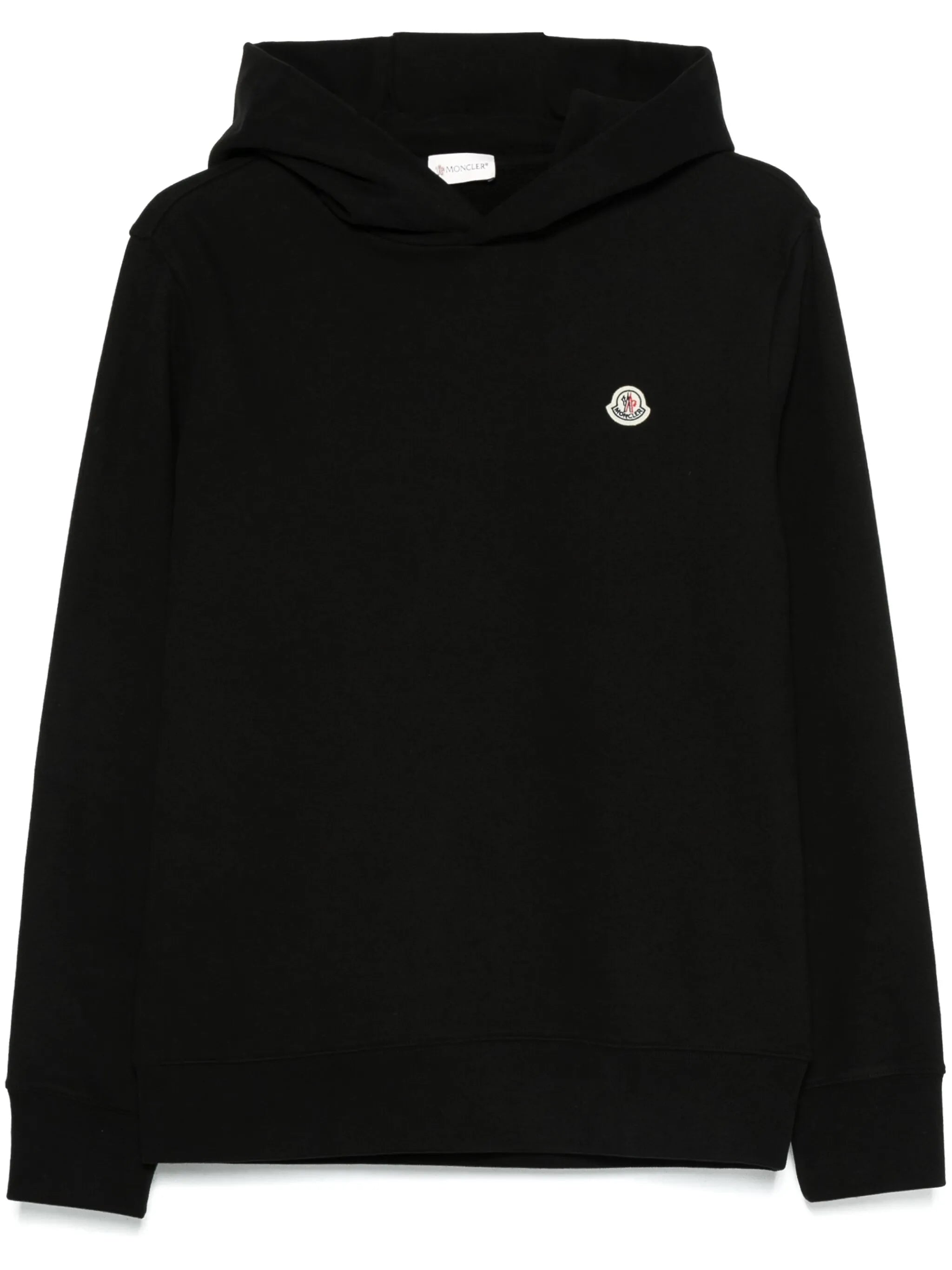 logo-appliqué hoodie