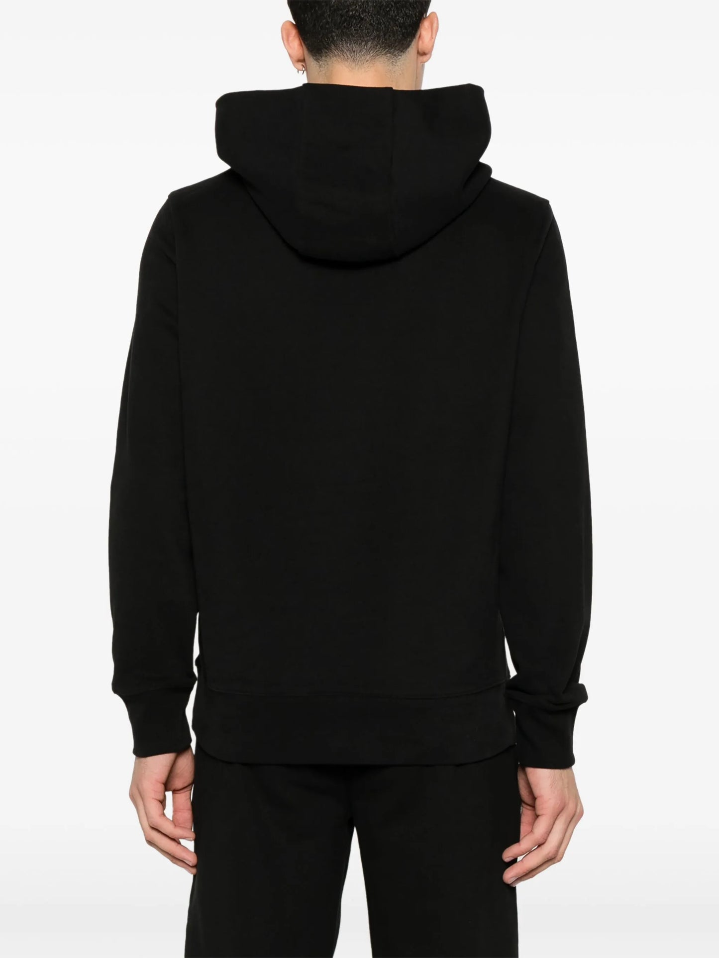 logo-appliqué hoodie