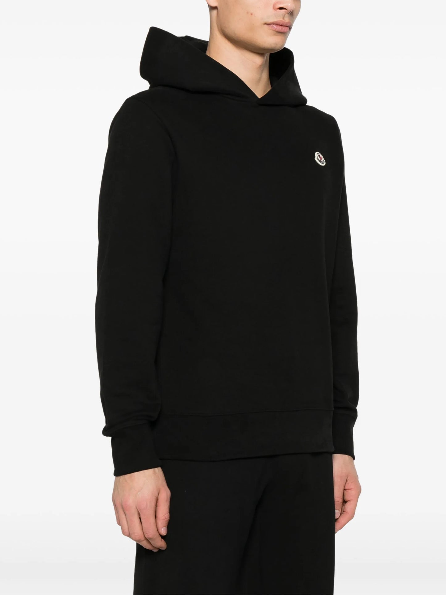 logo-appliqué hoodie
