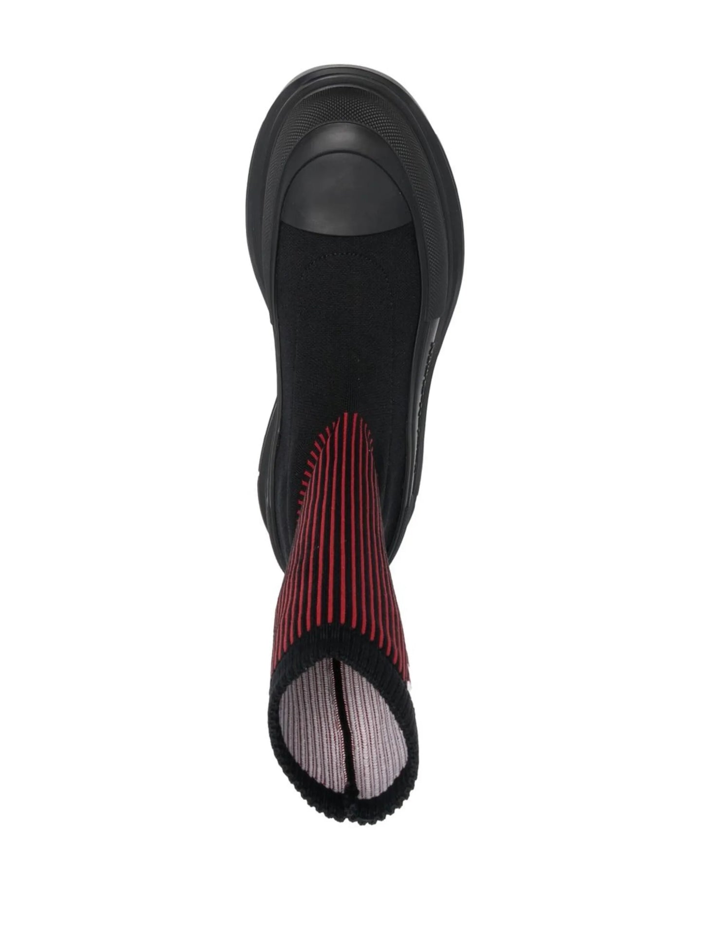 Tread Slick Sock Boot "Black Red"