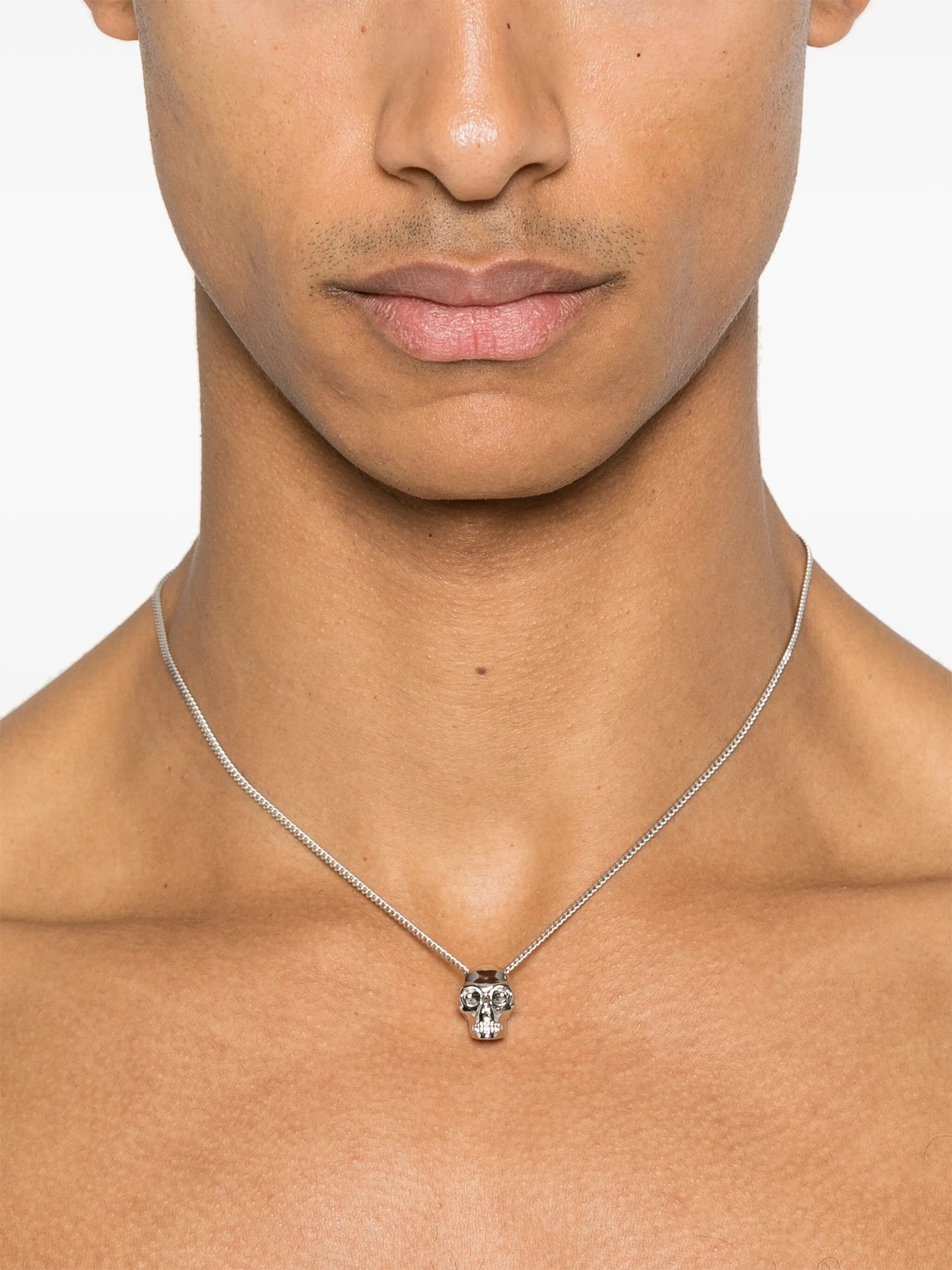skull-pendant necklace