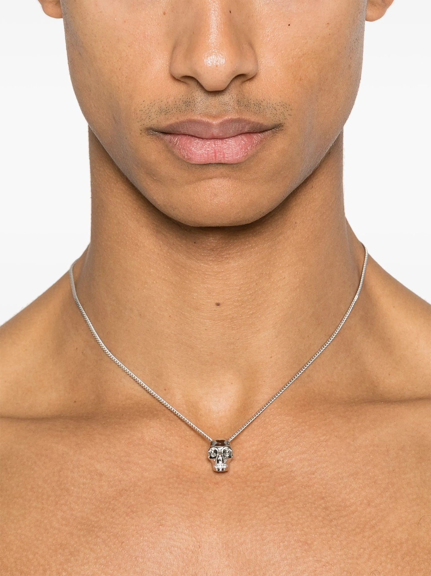 skull-pendant necklace