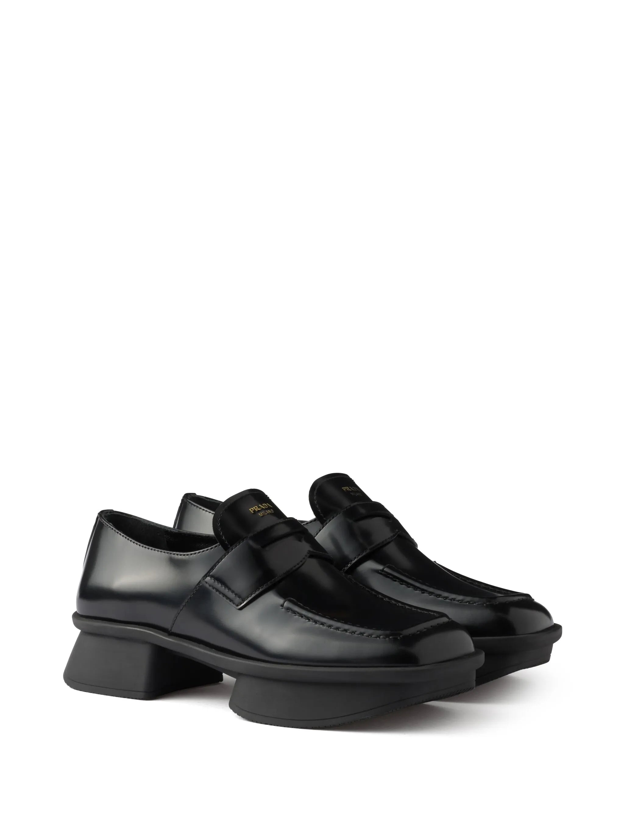 leather loafers