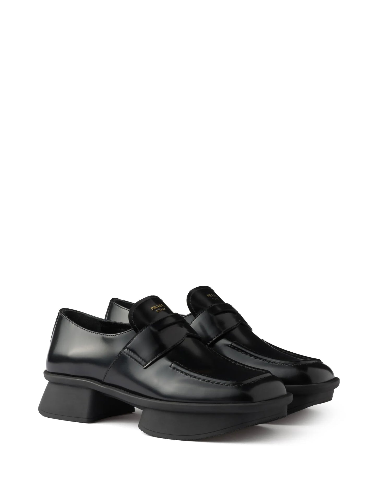 leather loafers