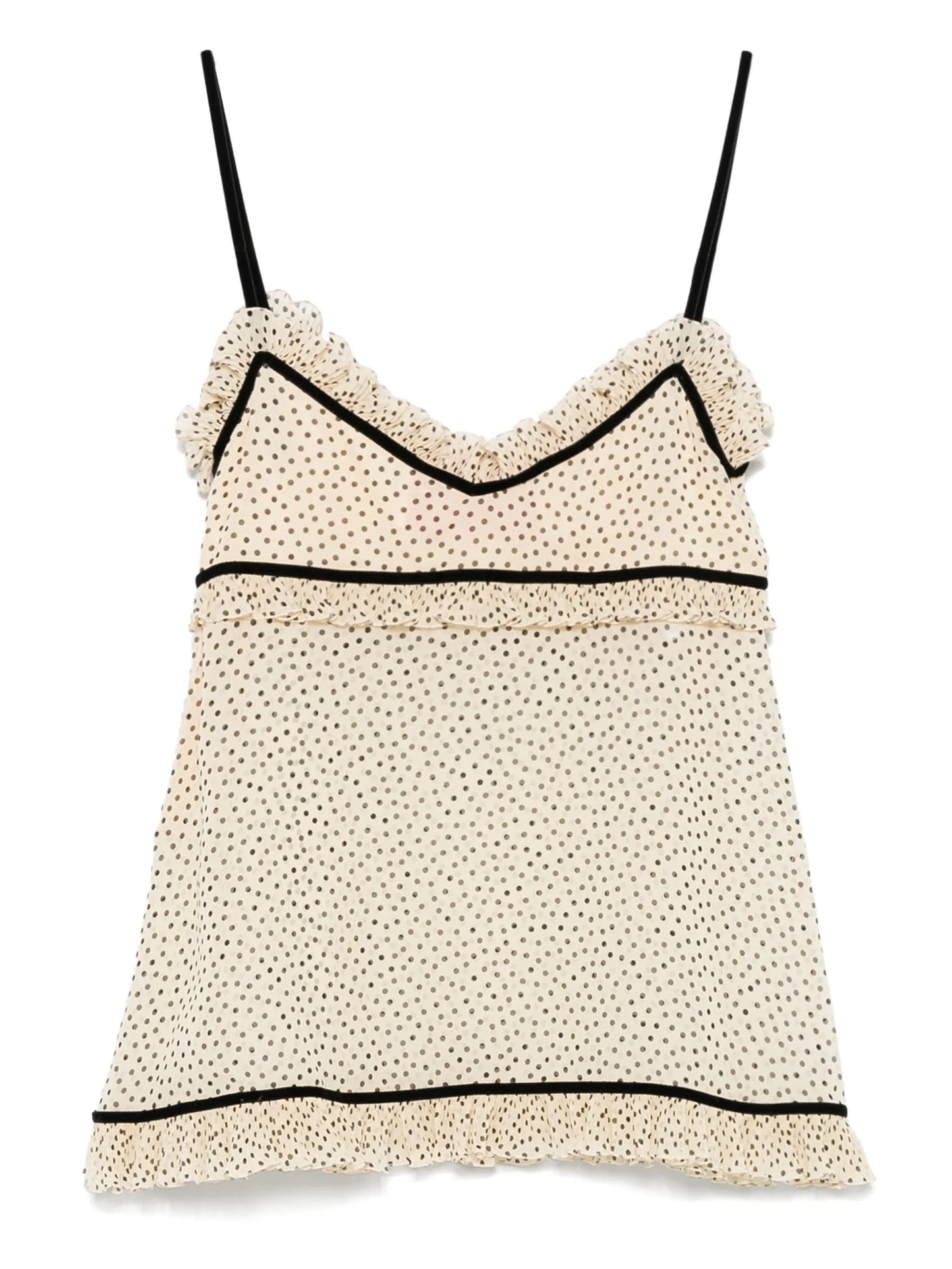 polka dot camisole