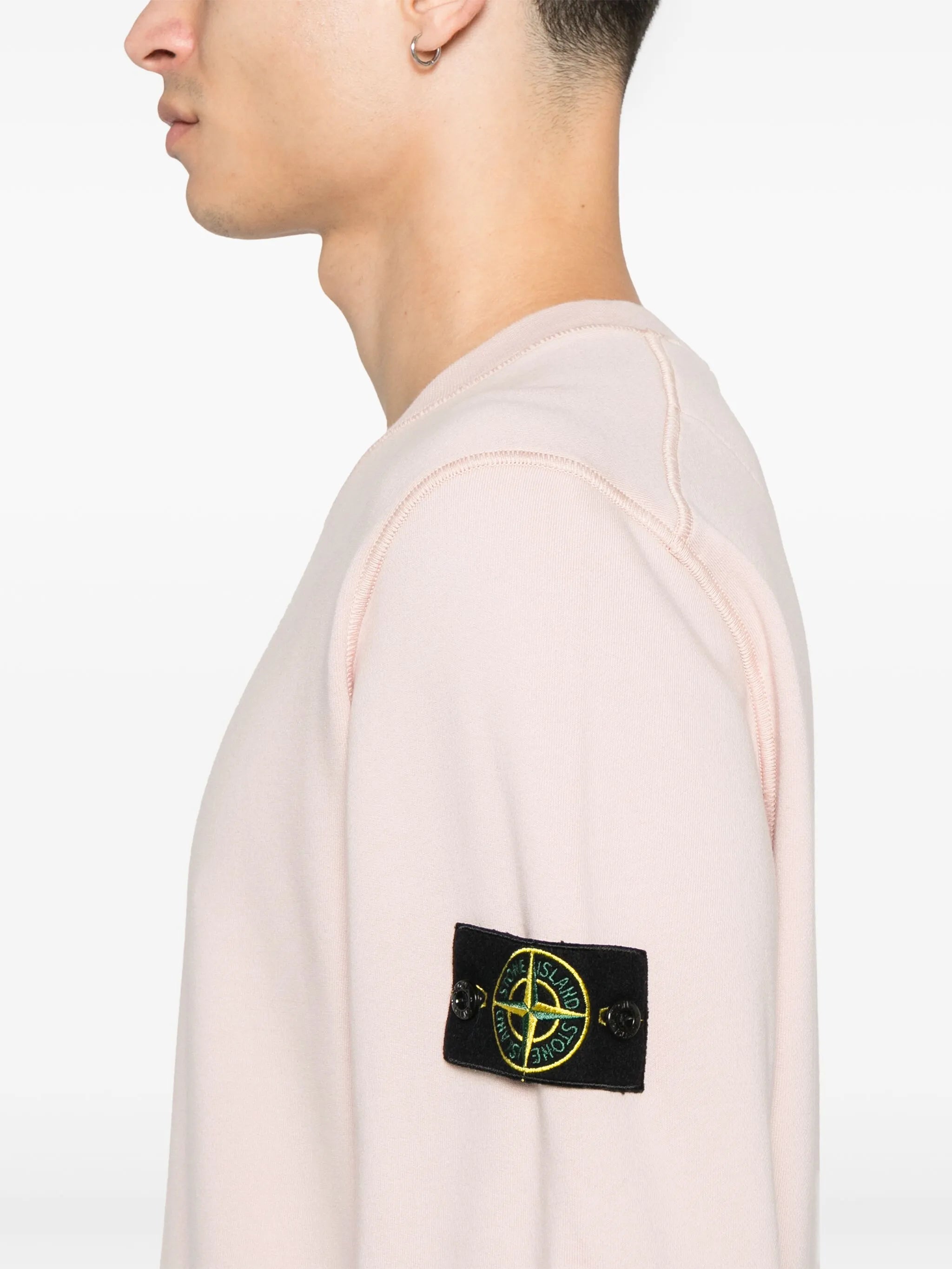 Compass-badge sweatshirt