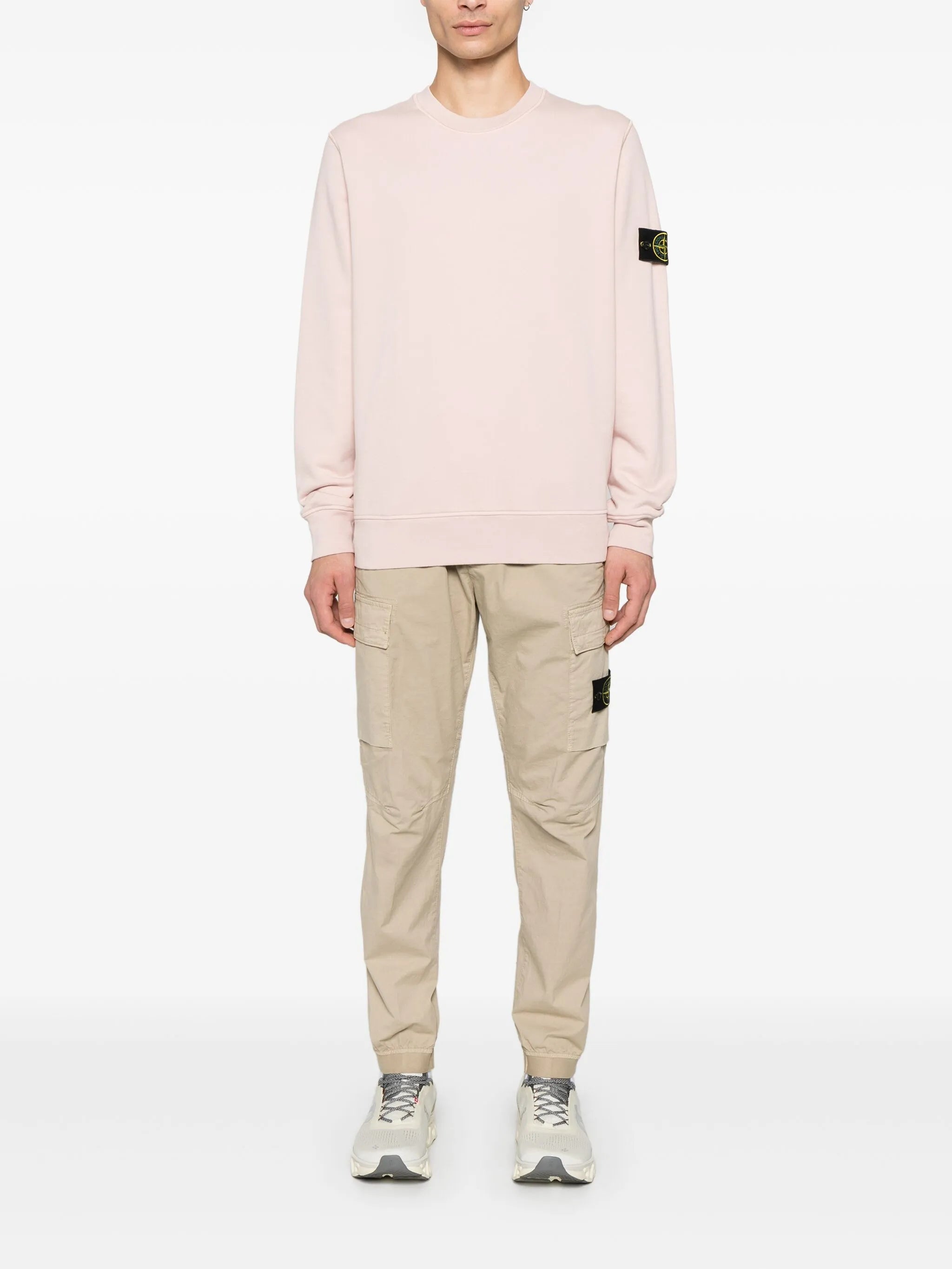 Compass-badge sweatshirt