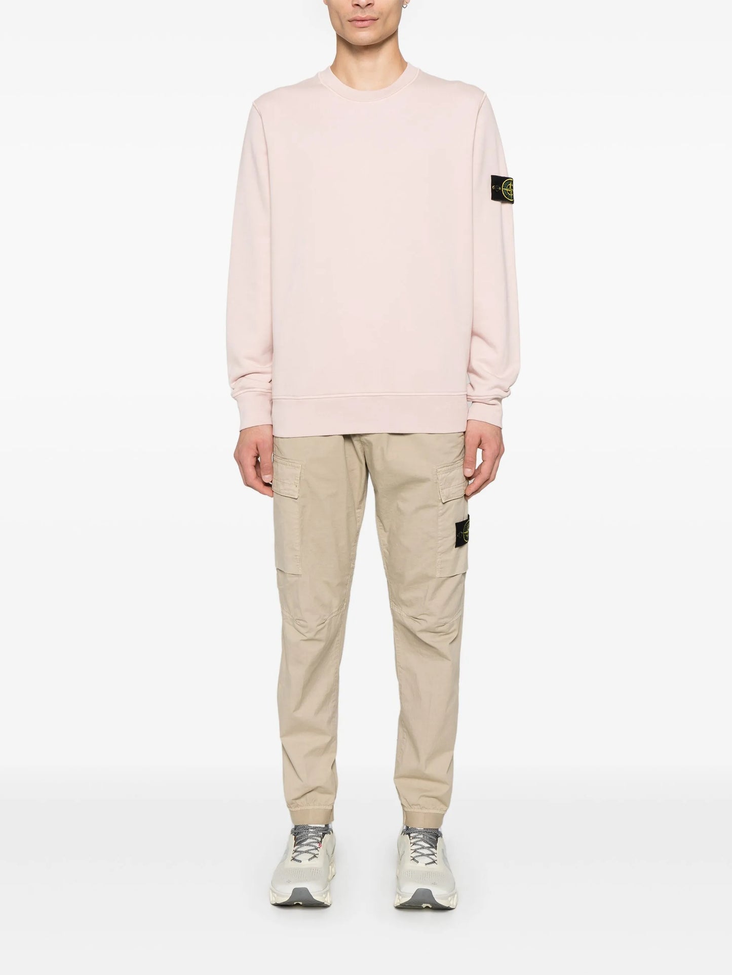 Compass-badge sweatshirt