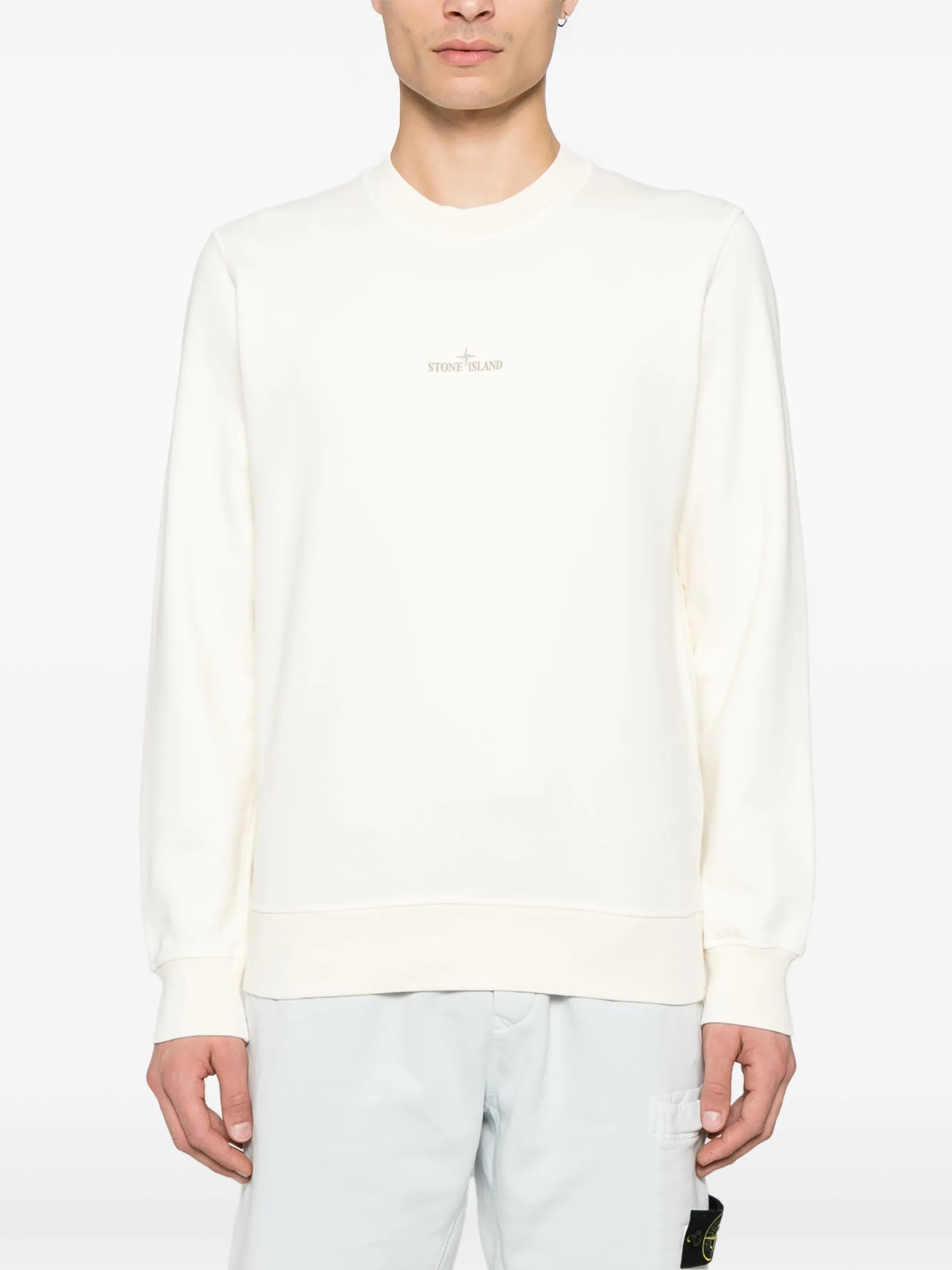 Compass-motif sweatshirt