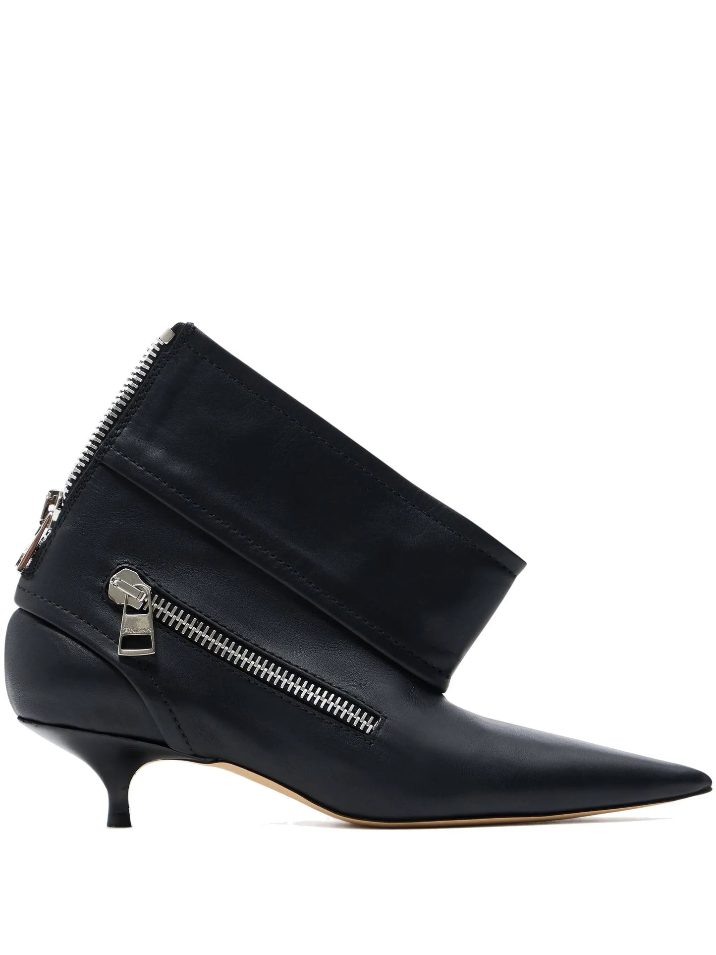 40mm leather ankle boots