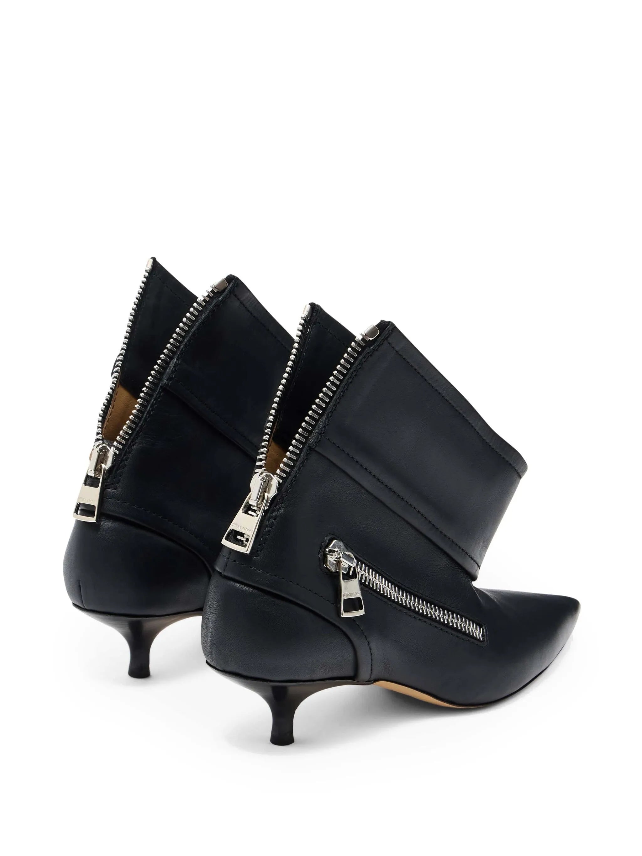 40mm leather ankle boots