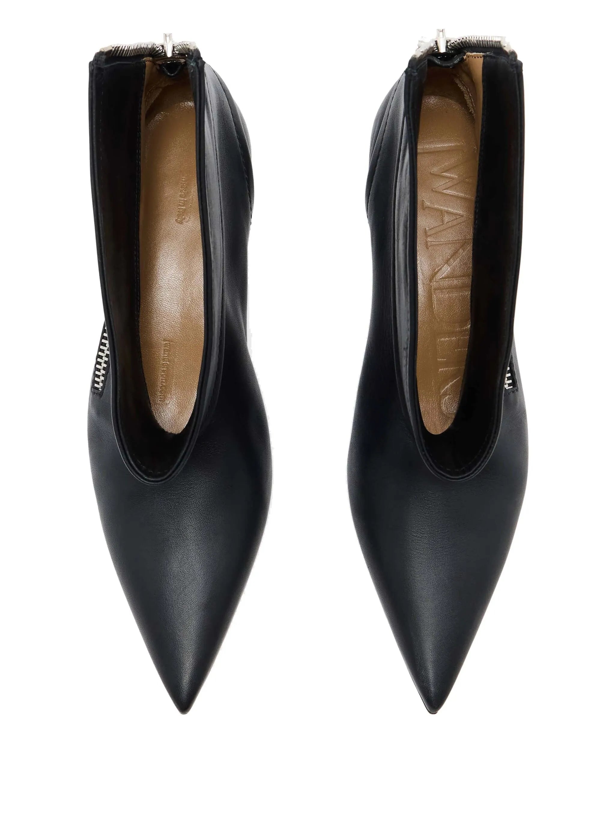 40mm leather ankle boots