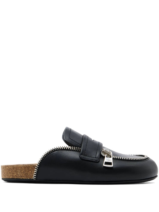 leather mules