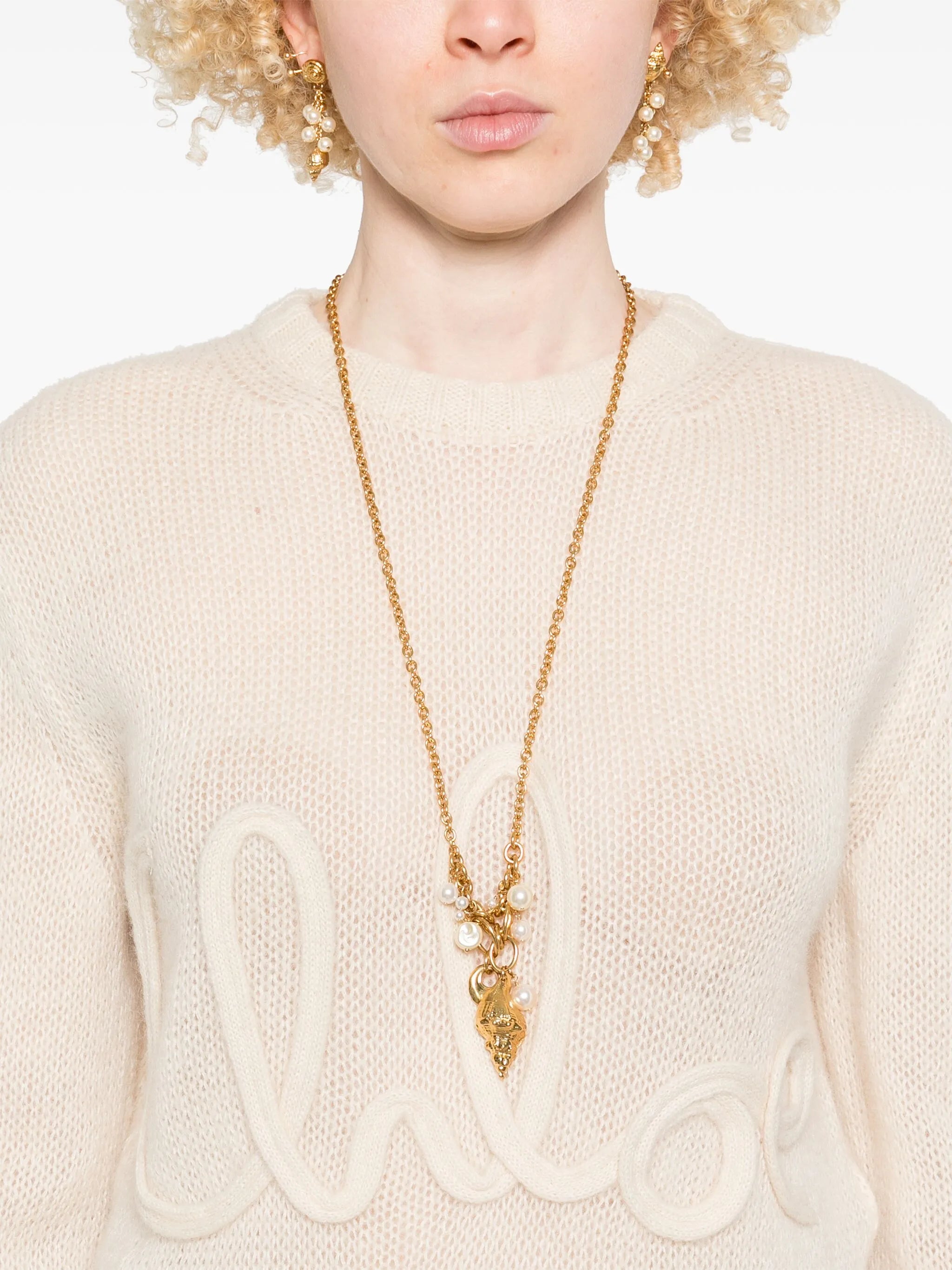 logo-embellished sweater