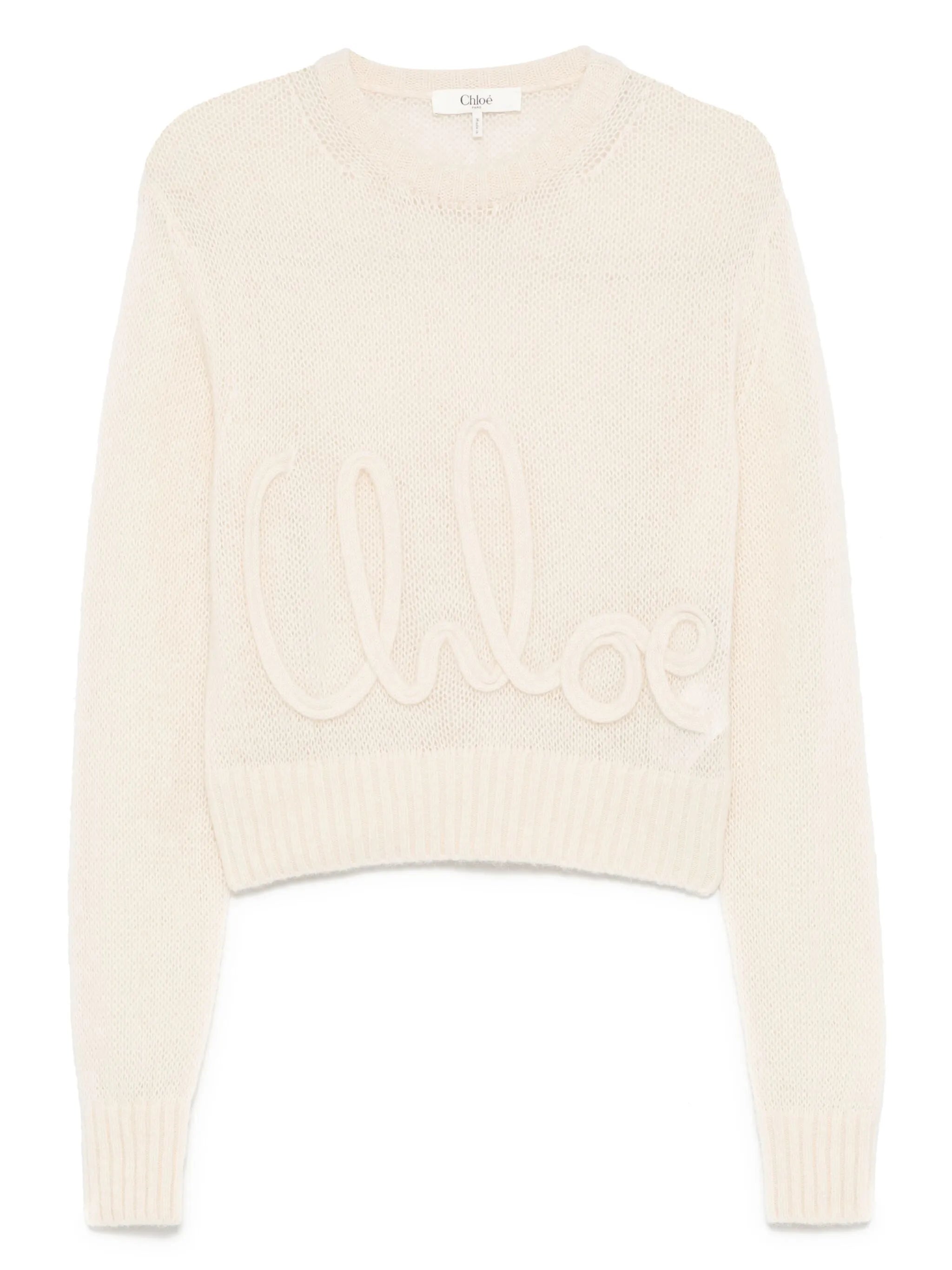 logo-embellished sweater