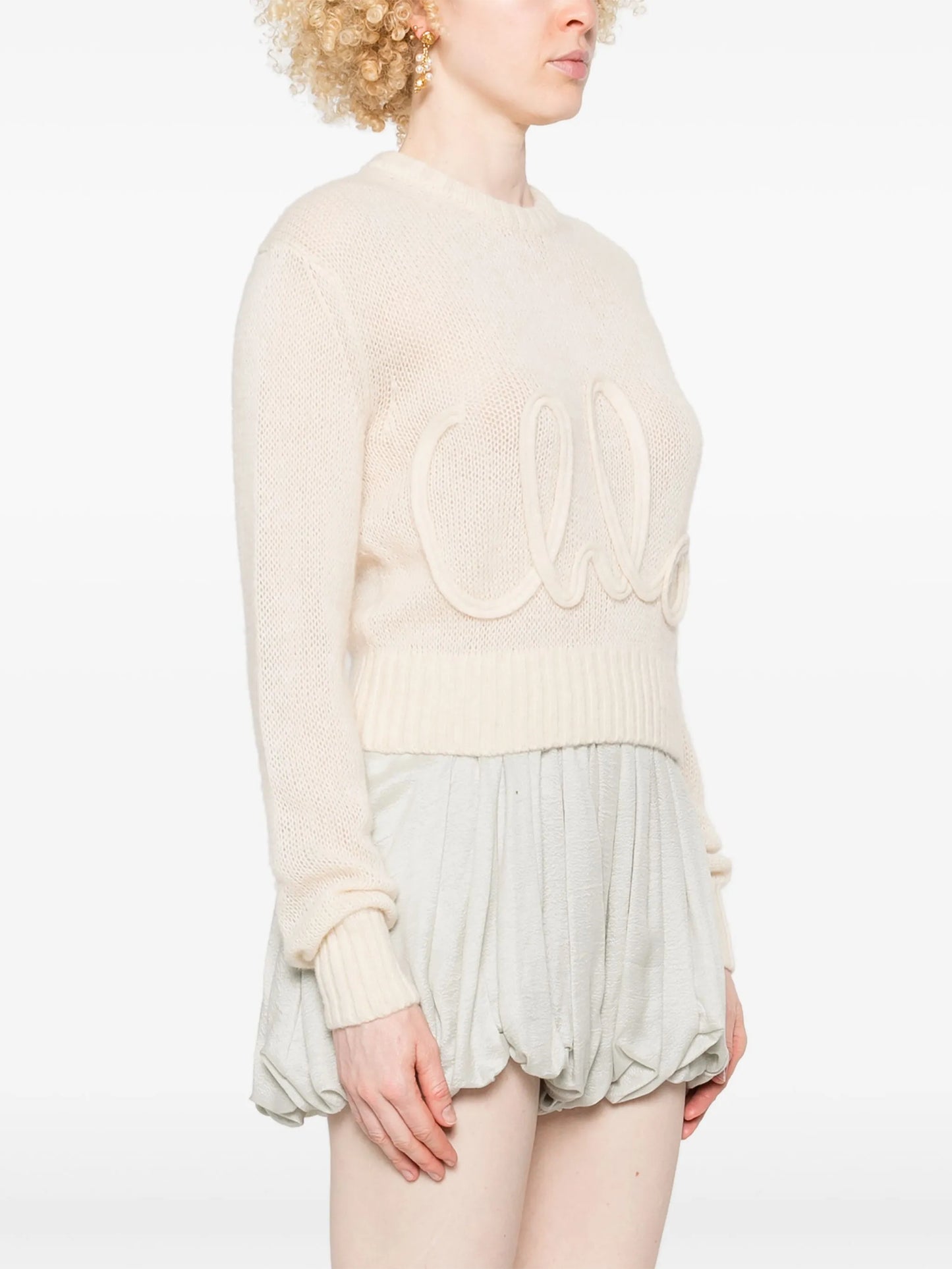 logo-embellished sweater