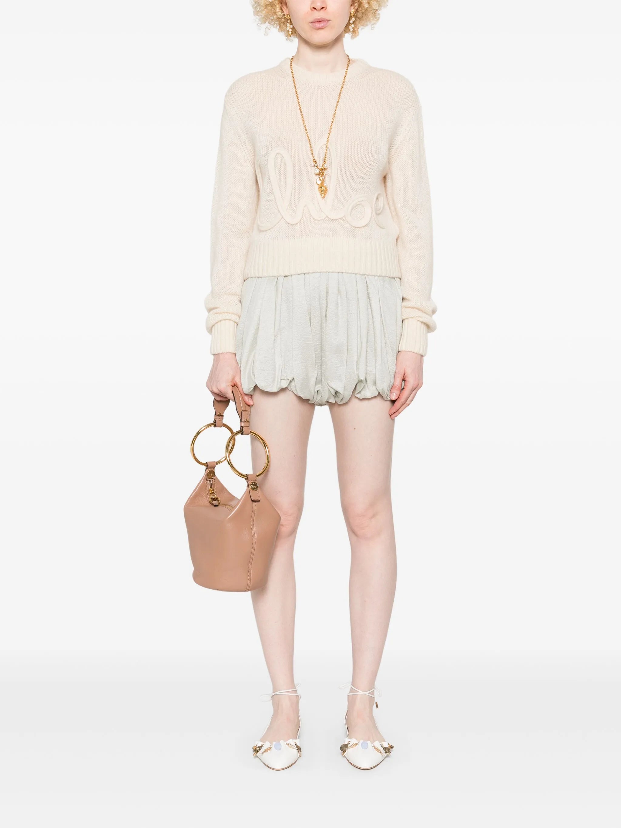 logo-embellished sweater