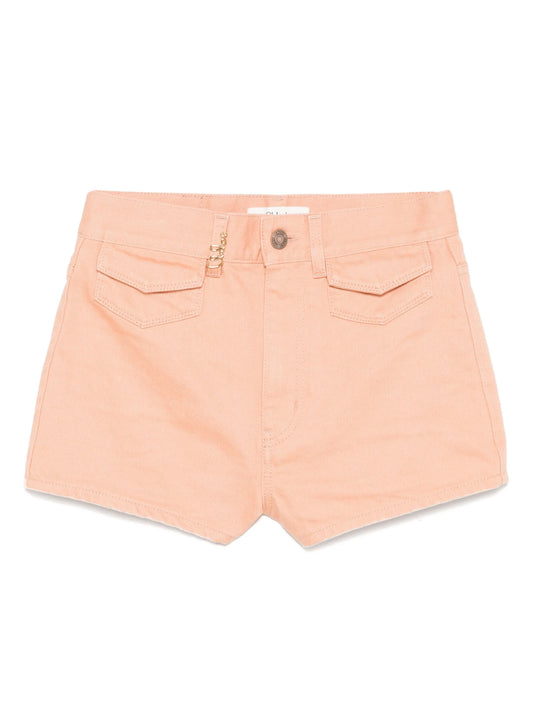 logo-plaque shorts