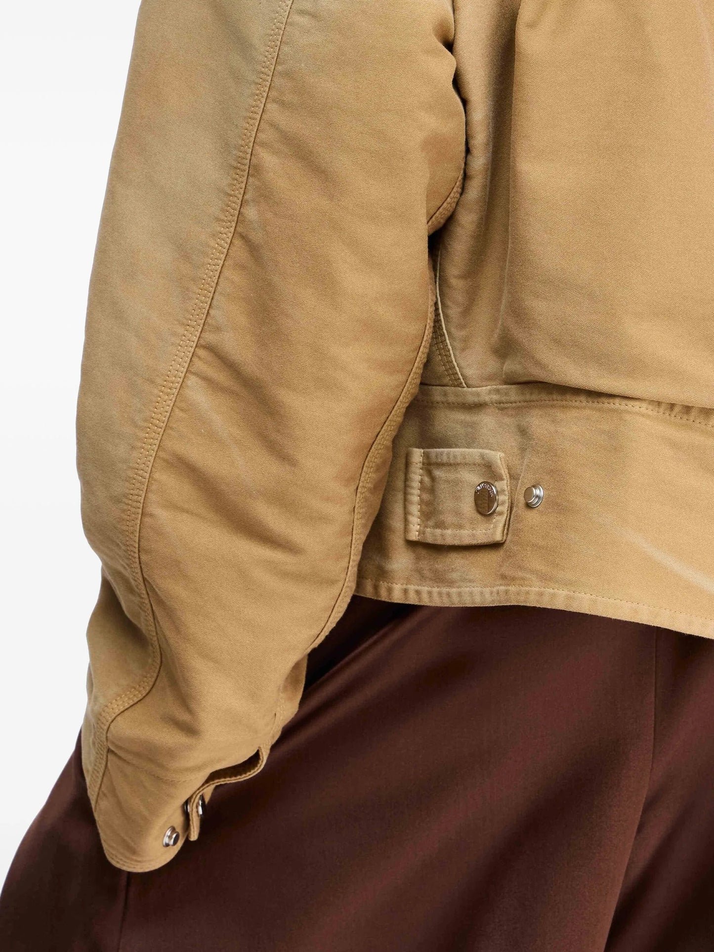 flared-hem jacket