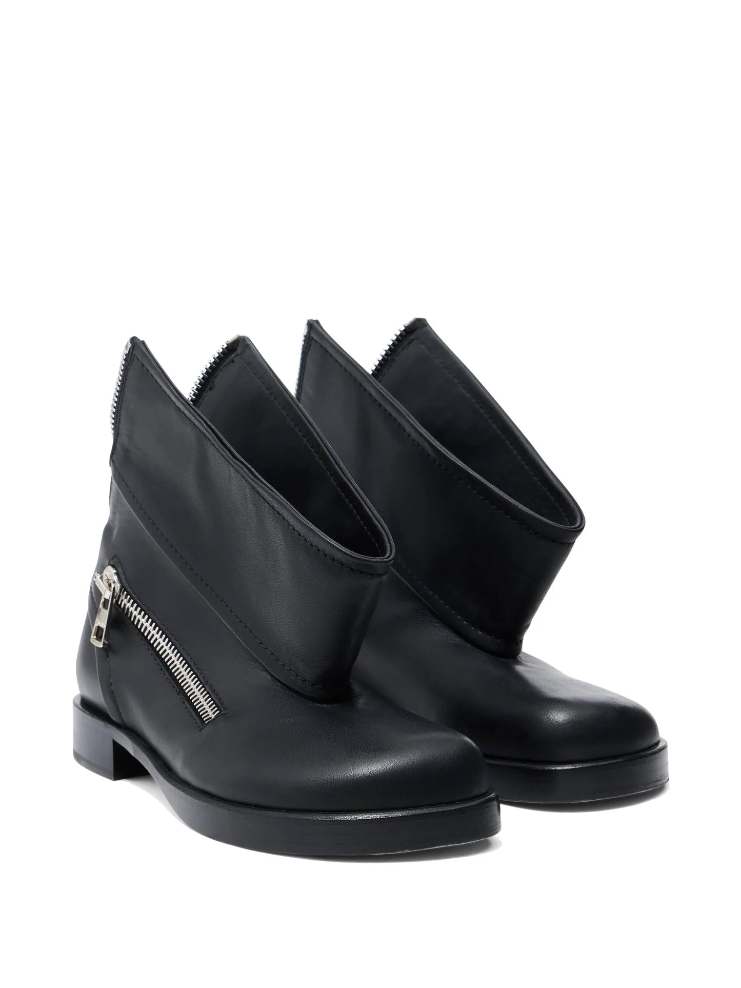 leather ankle boots