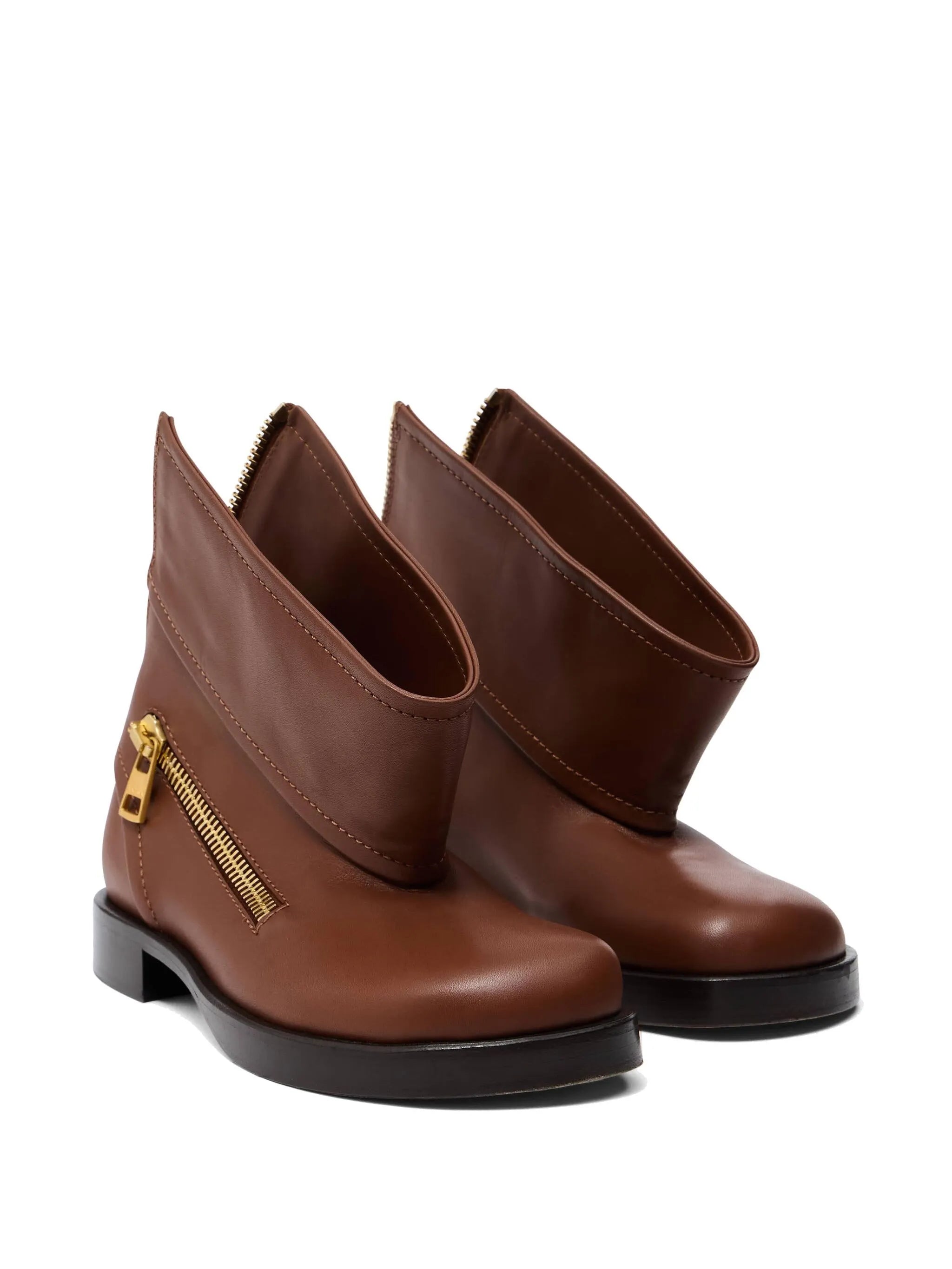 leather ankle boots