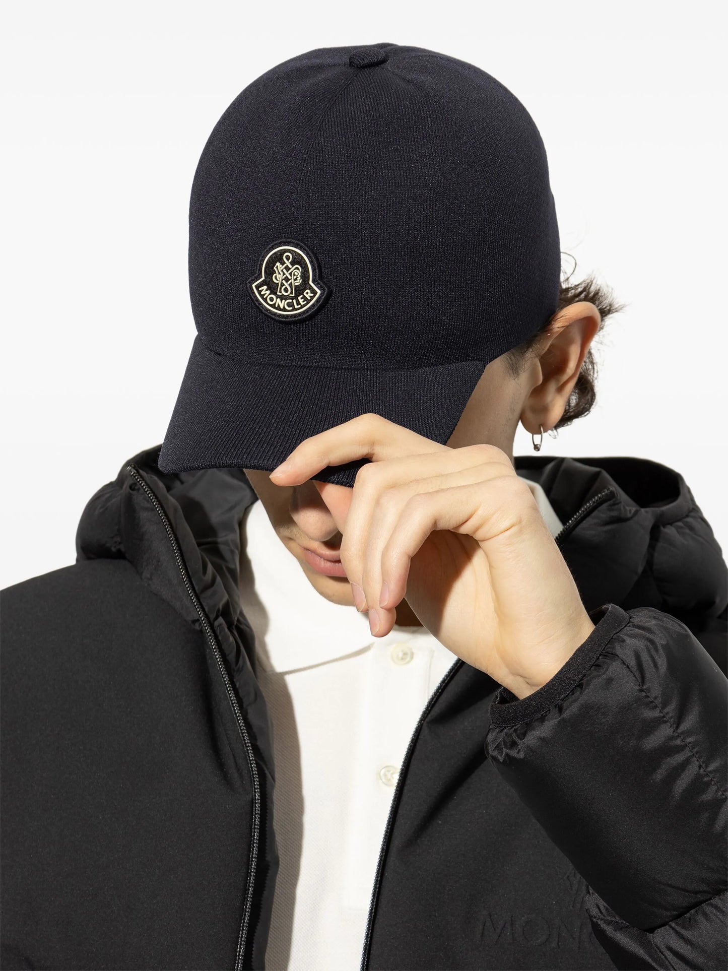 logo-patch baseball cap
