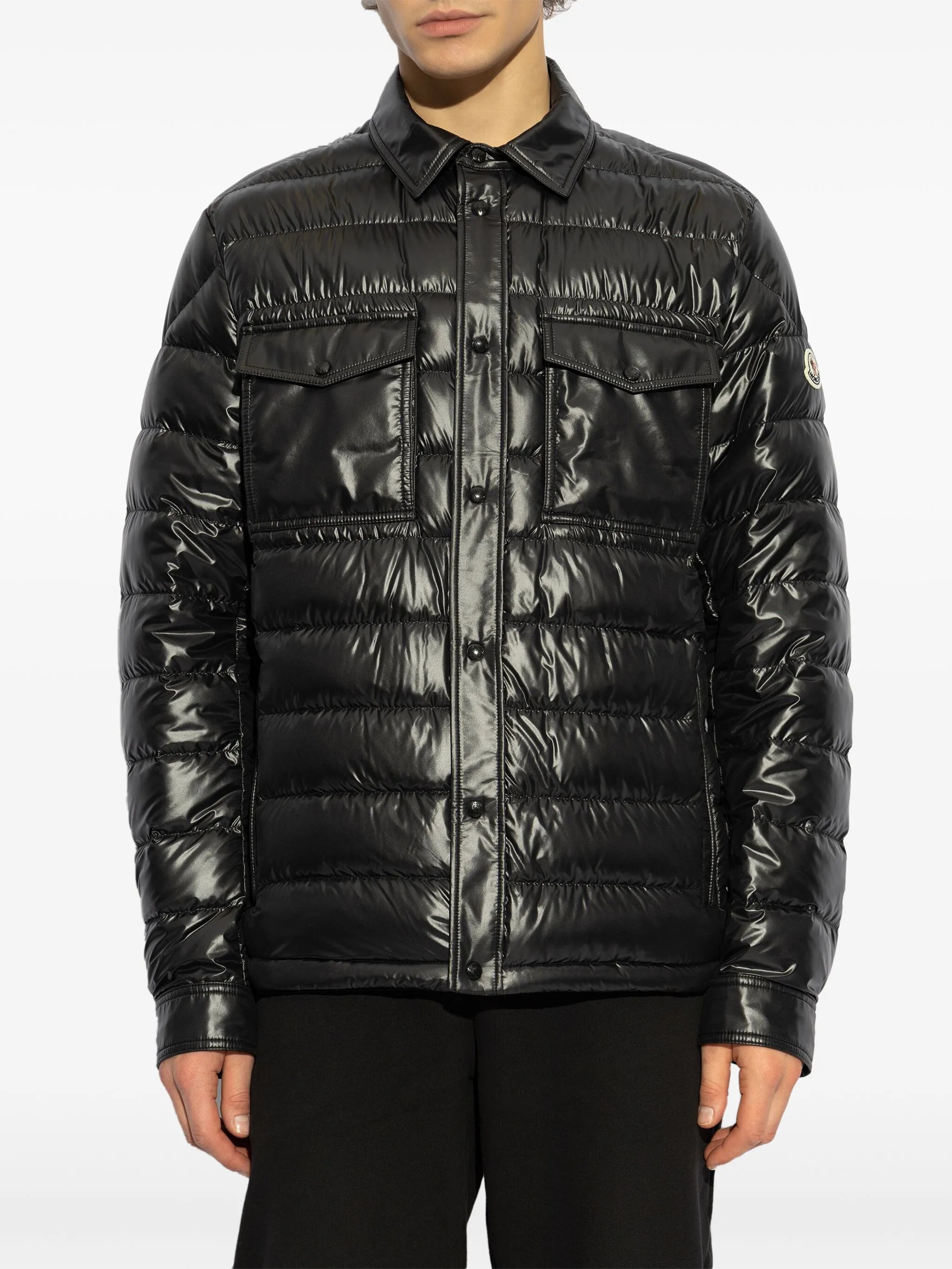 quilted down jacket
