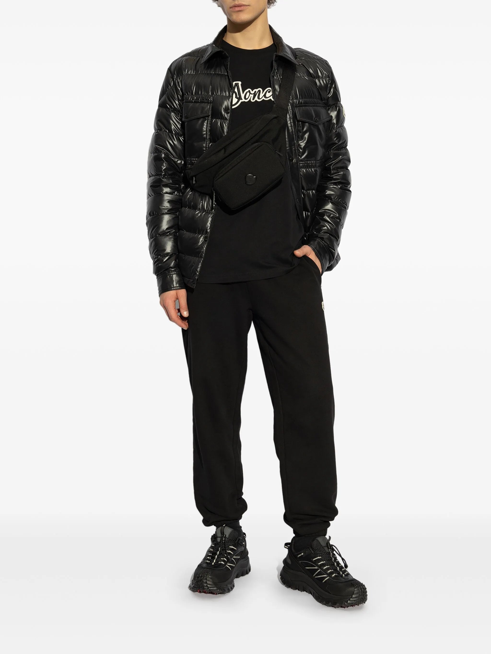 quilted down jacket