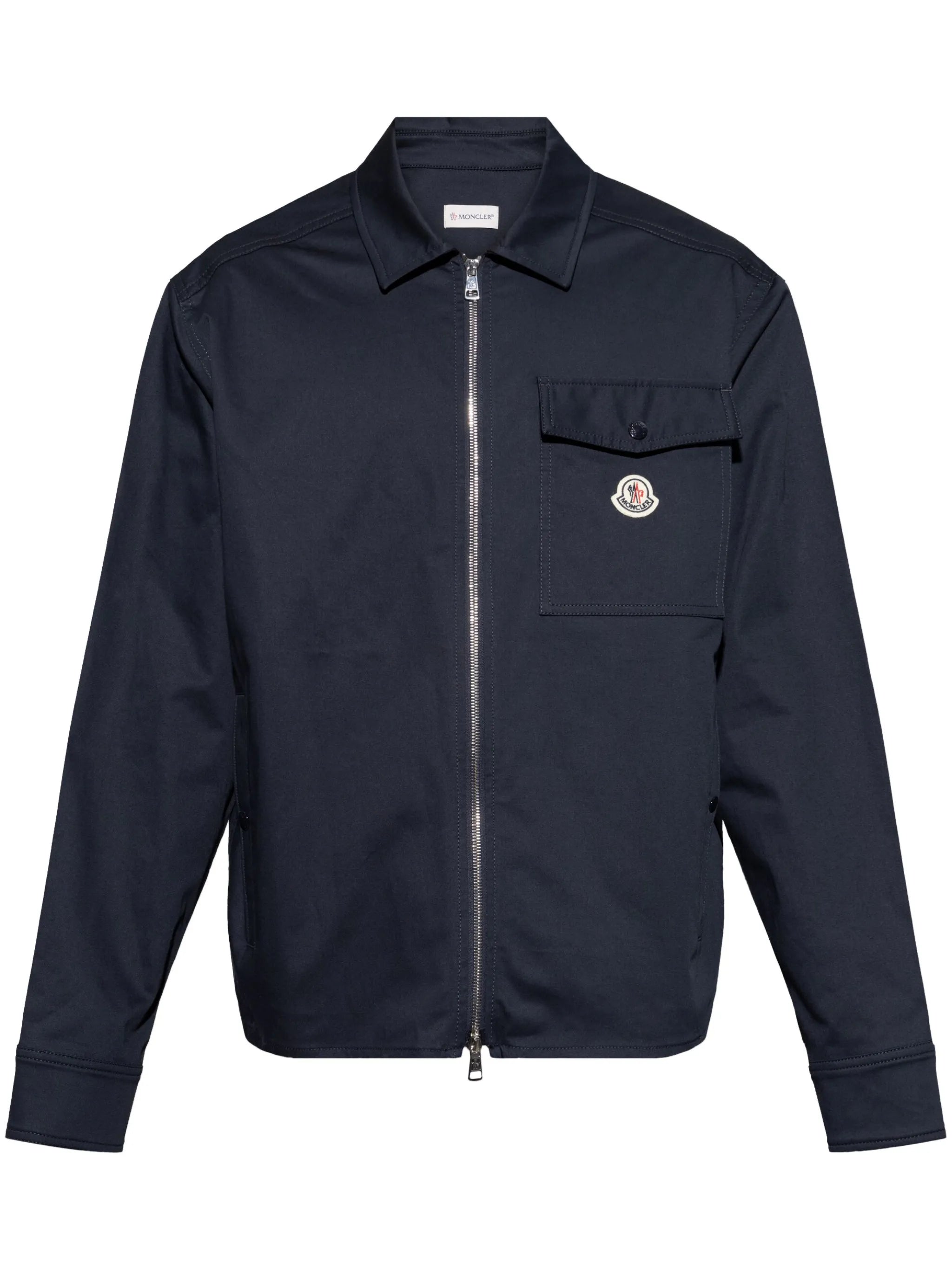 gabardine shirt jacket