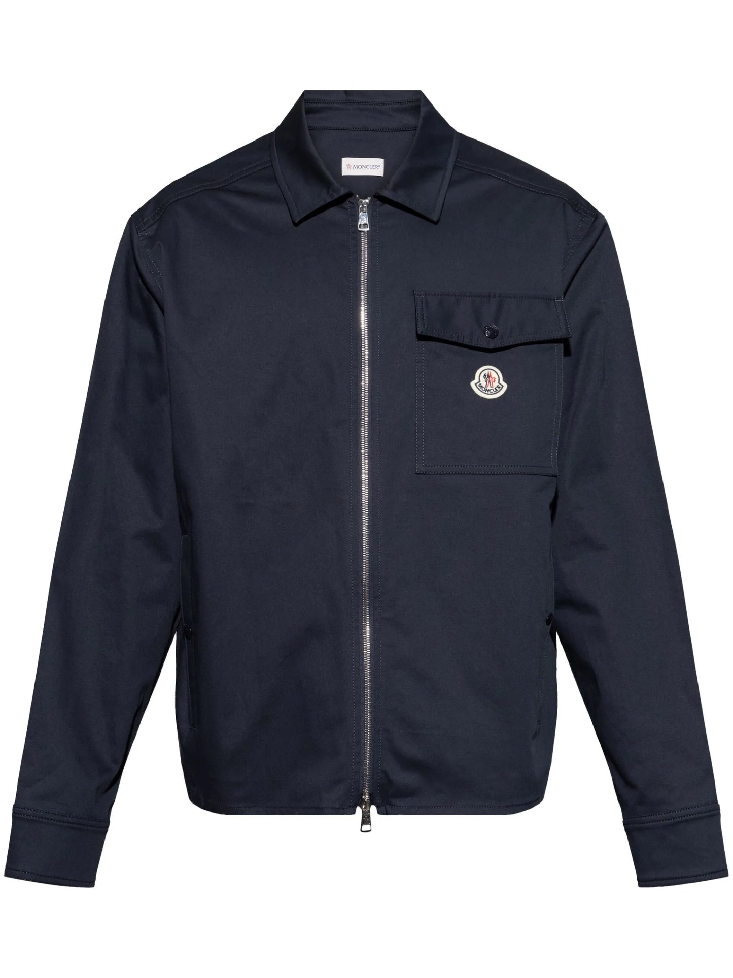 gabardine shirt jacket