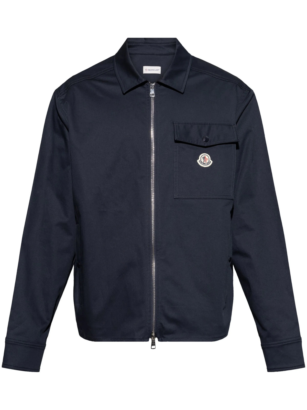 gabardine shirt jacket