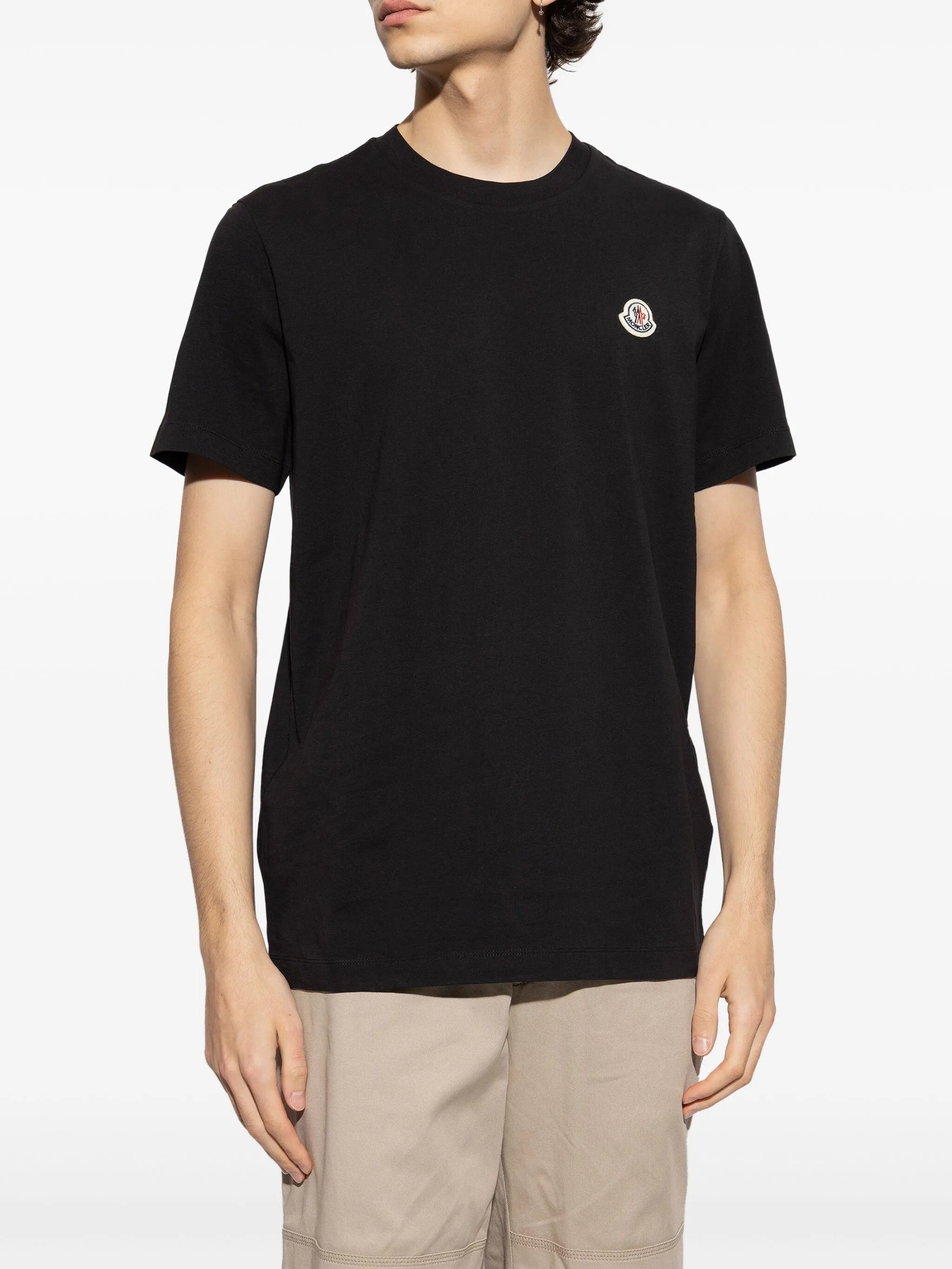 logo-patch T-shirt (pack of three)