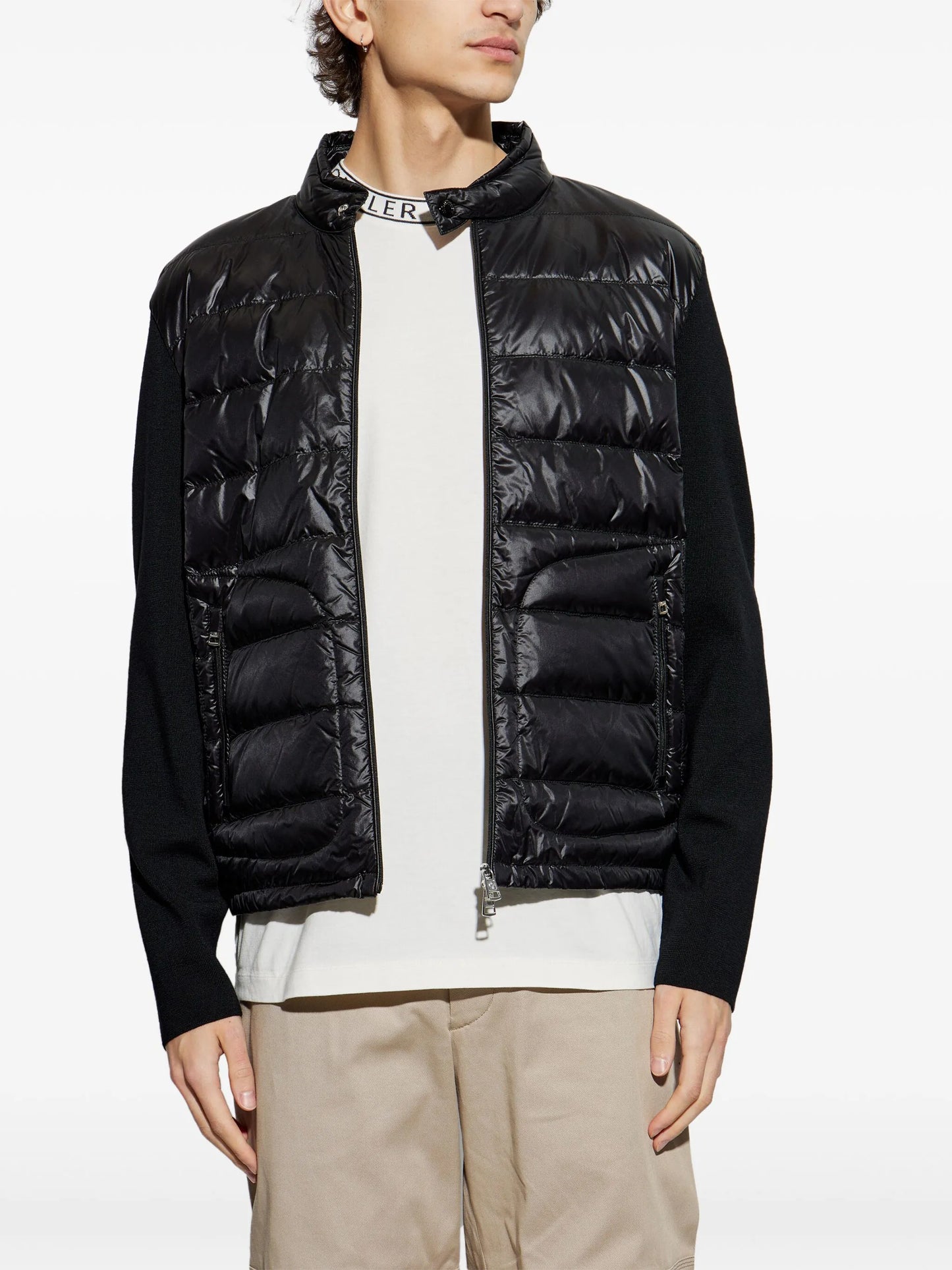padded wool jacket