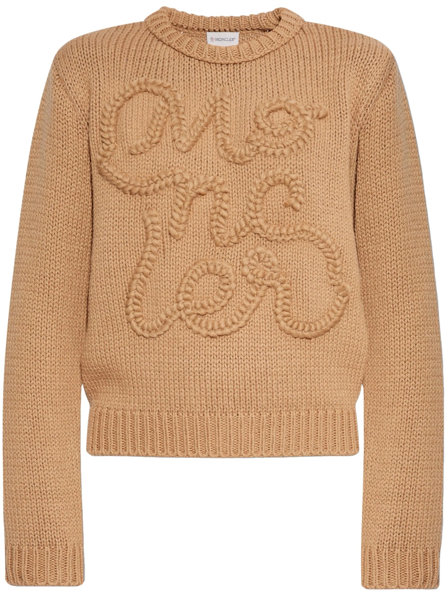 logo-embroidered cotton sweatshirt