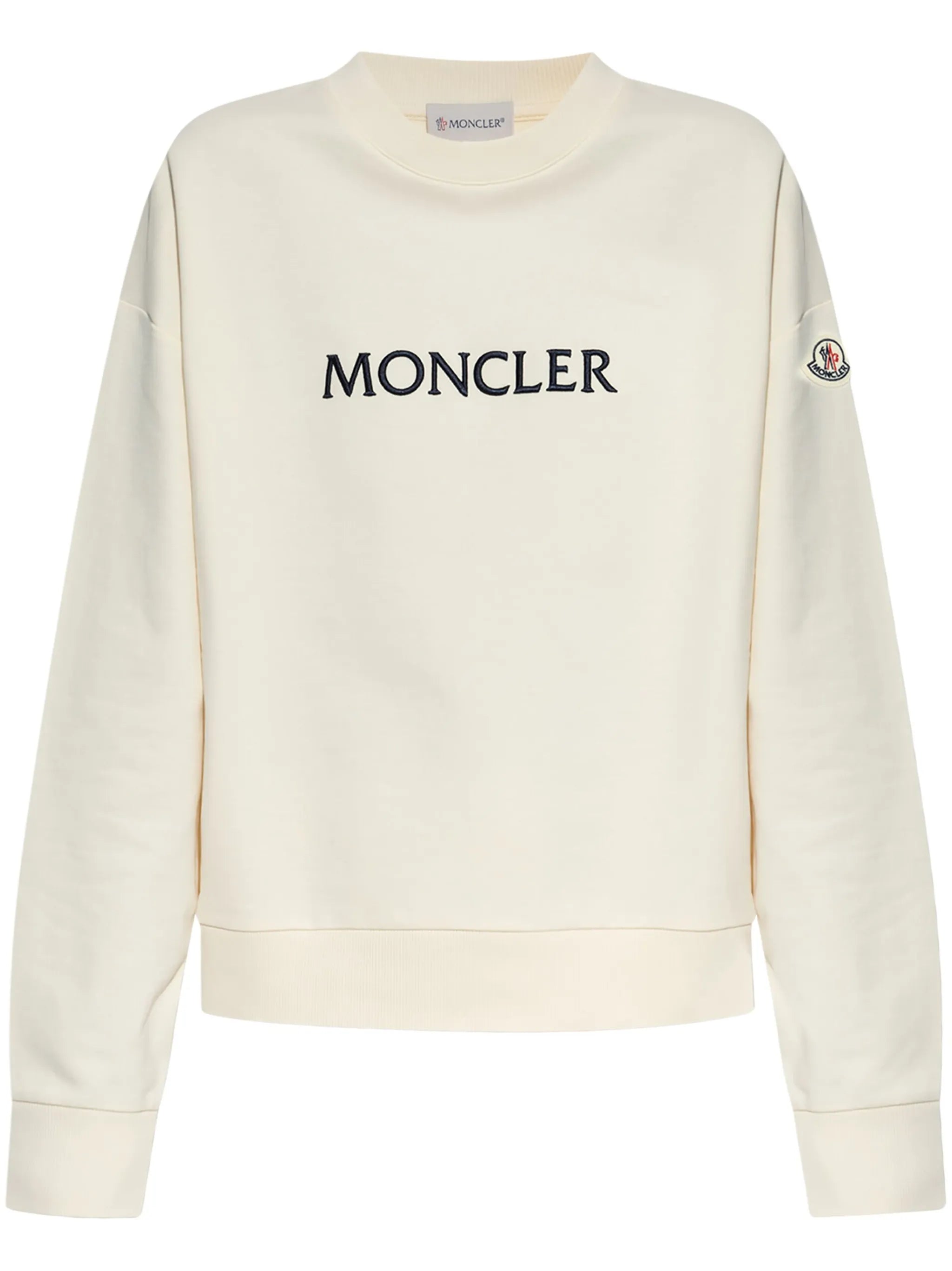 logo-embroidered cotton sweater