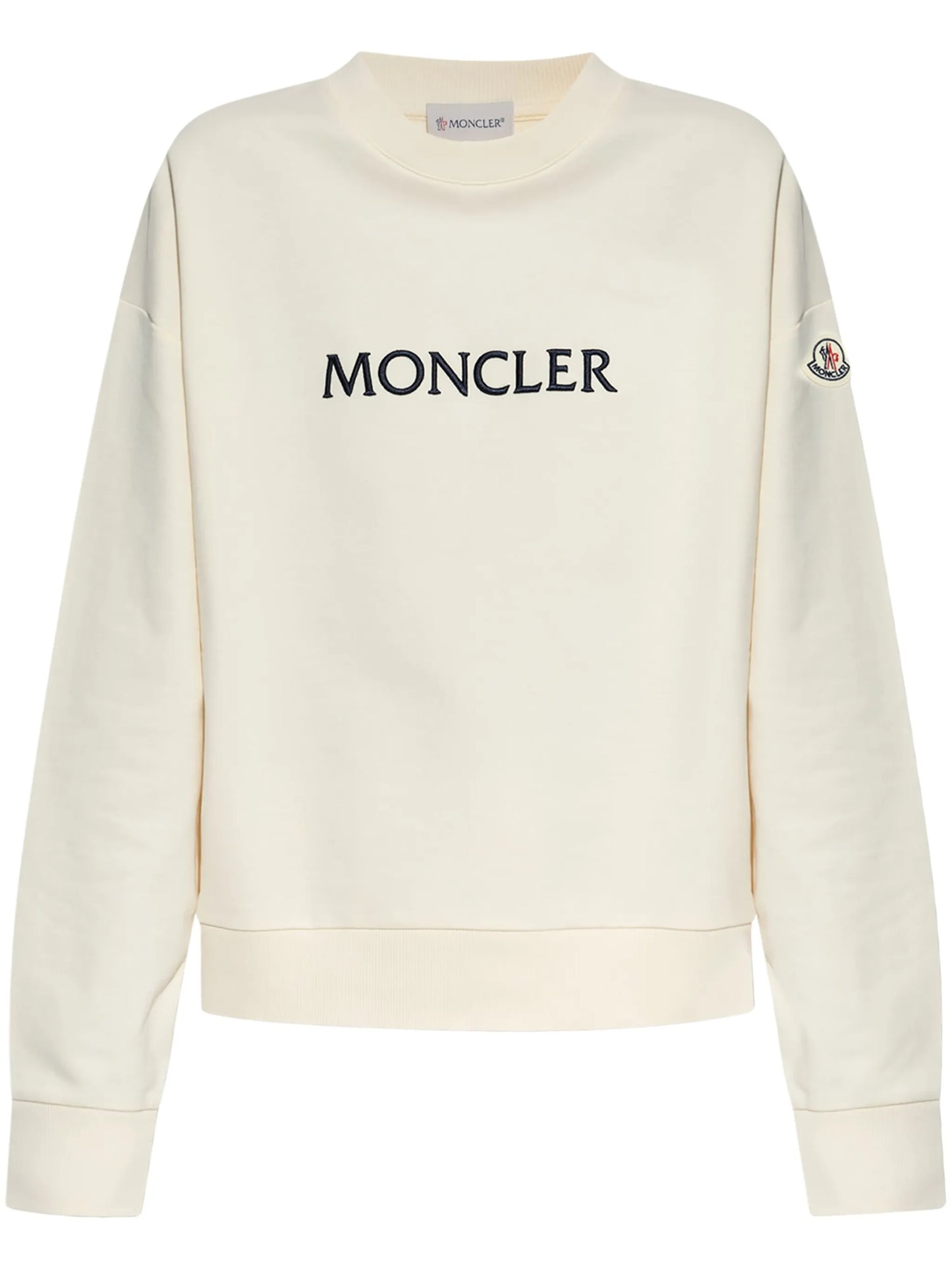 logo-embroidered cotton sweater