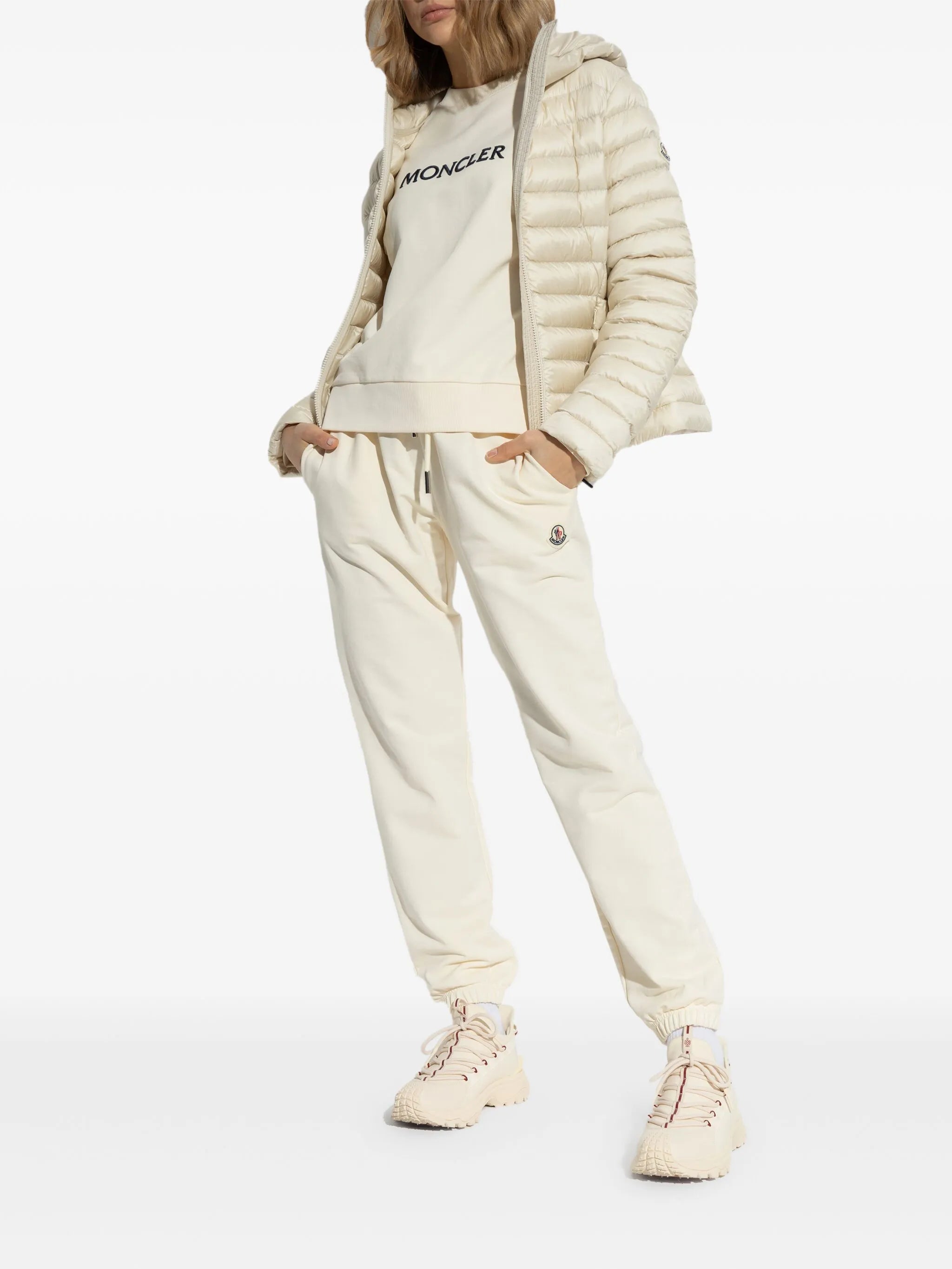 logo-embroidered cotton sweater