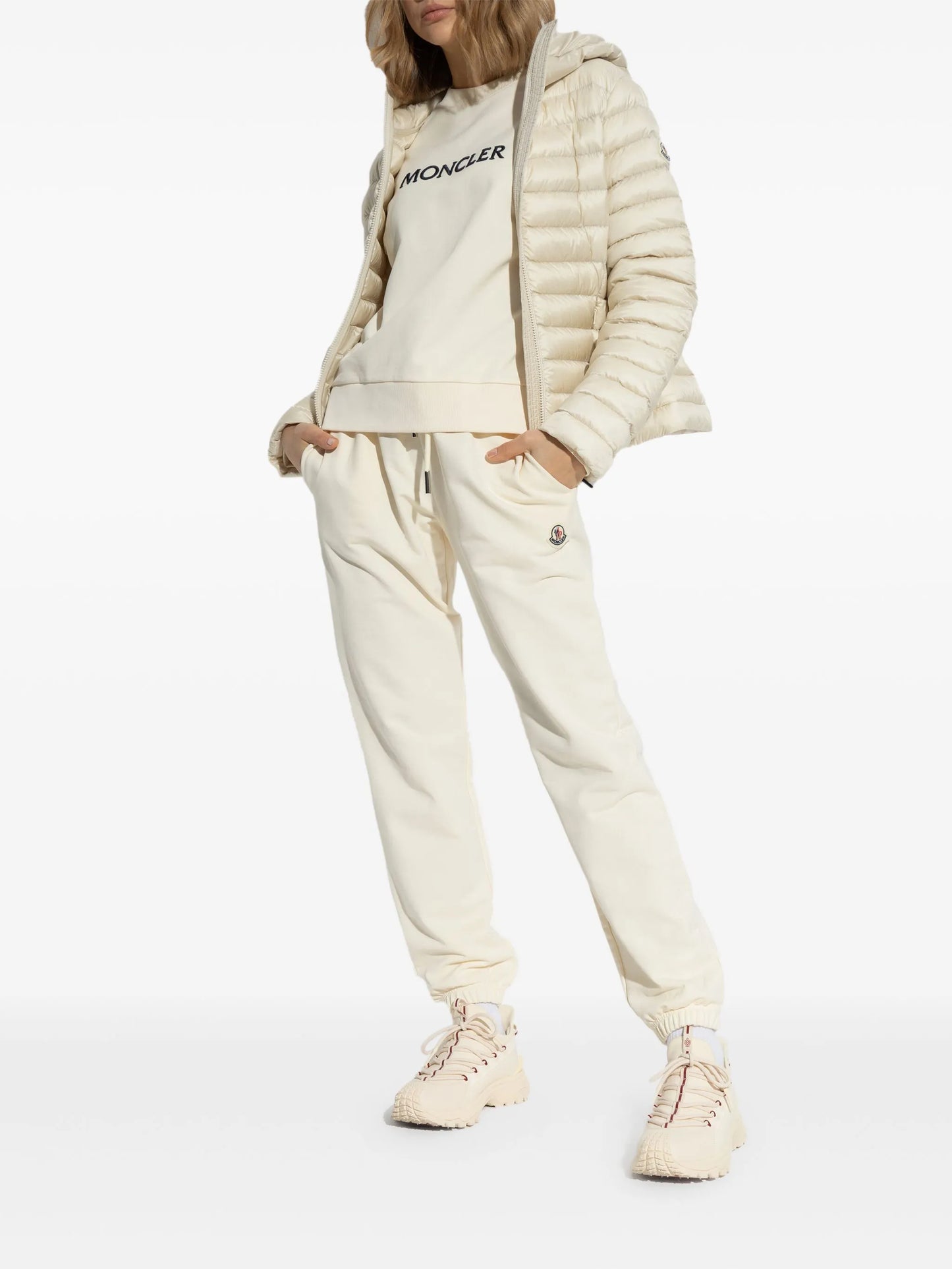 logo-embroidered cotton sweater