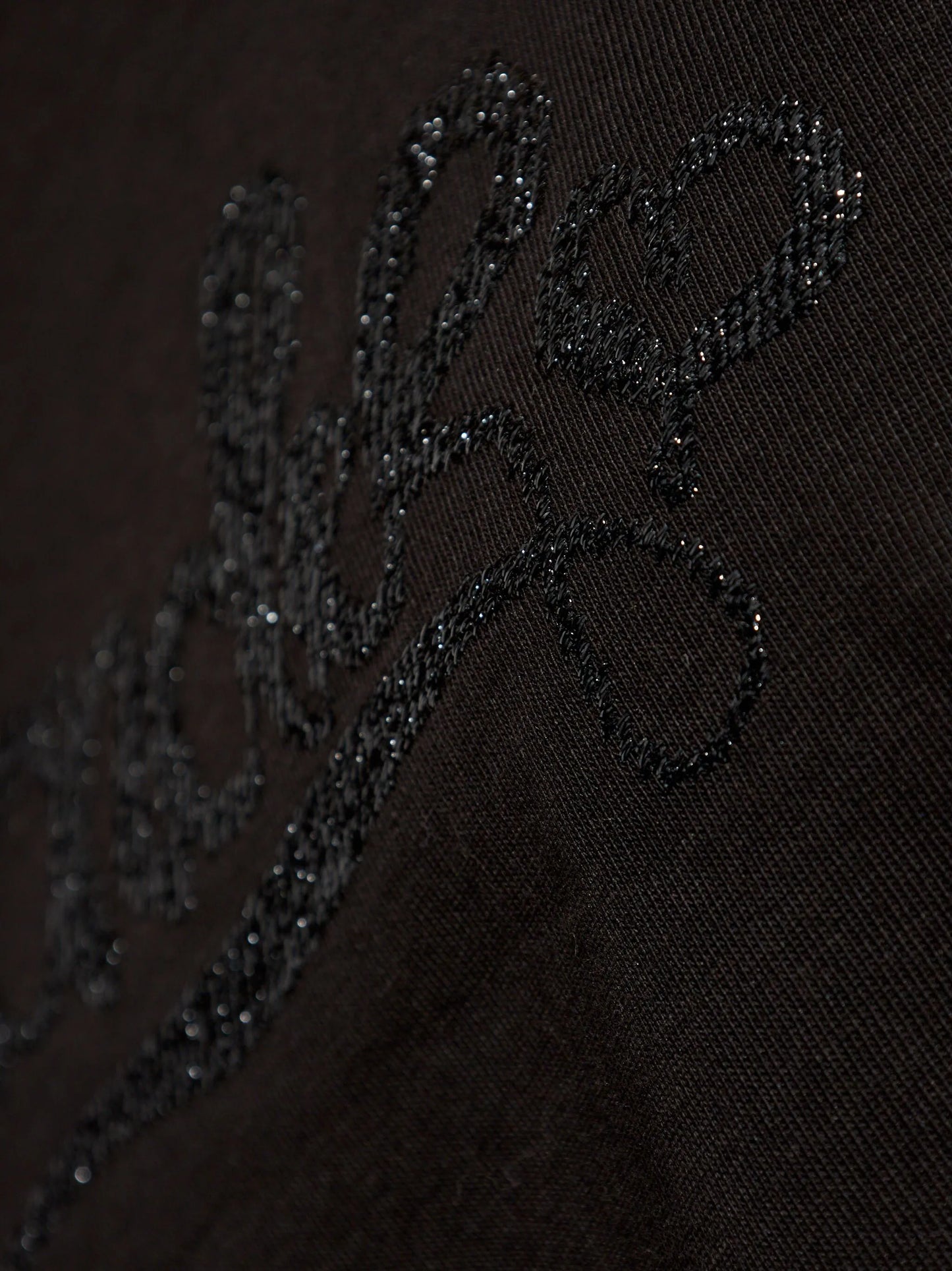 glitter-logo T-shirt