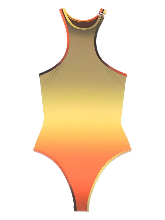 ombré-effect swim suit