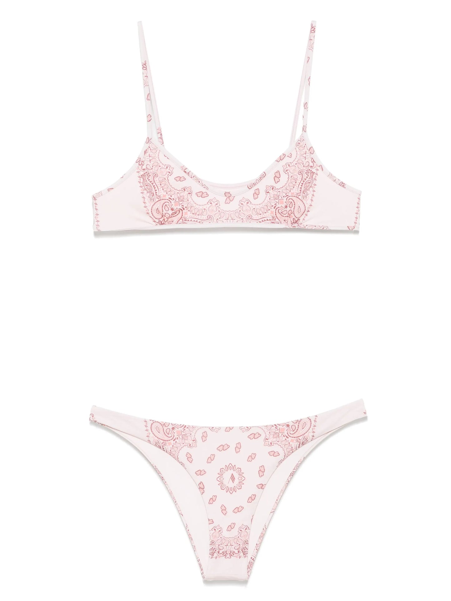 paisley-print bikini