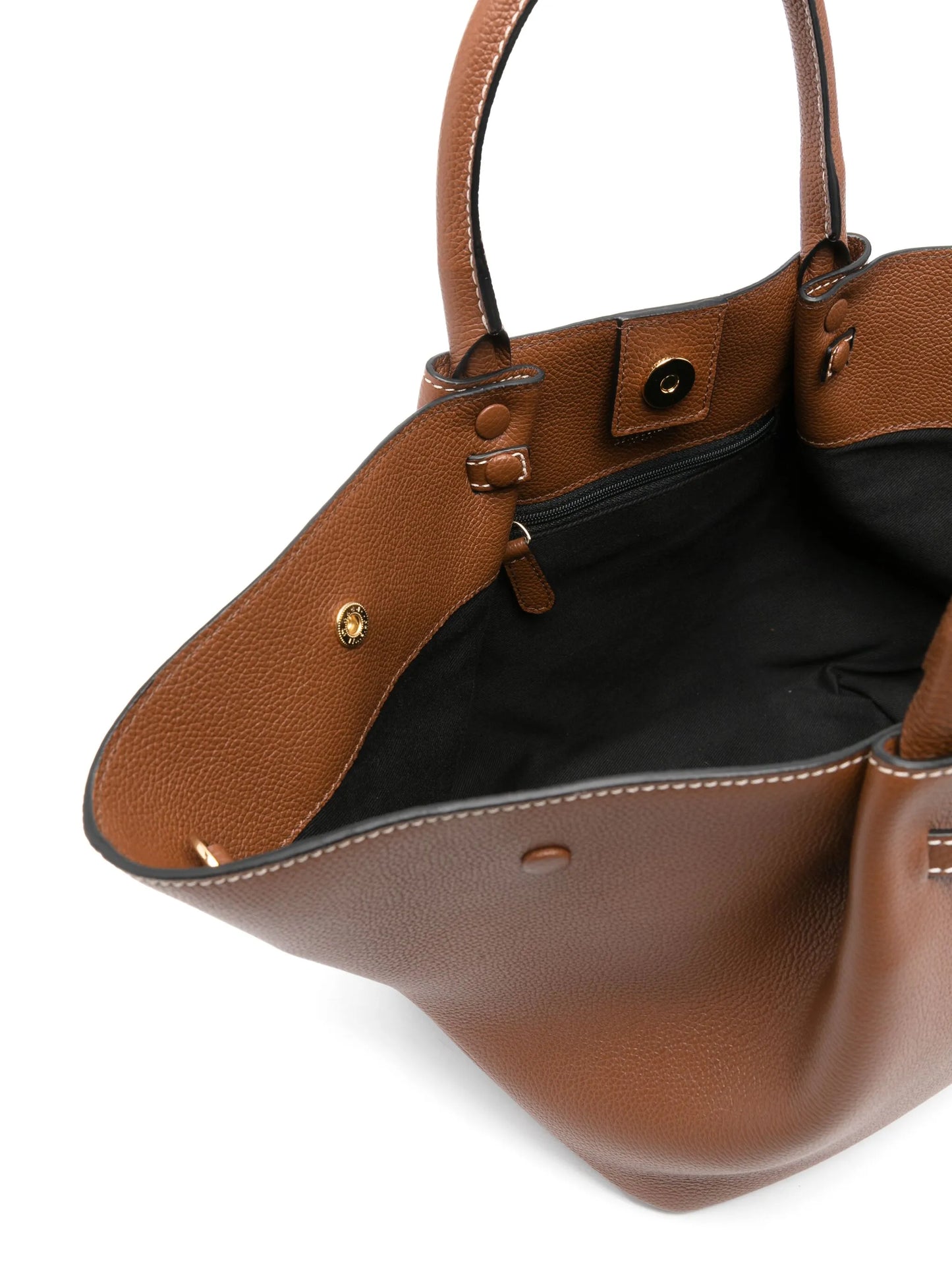 The Midi New York leather tote bag