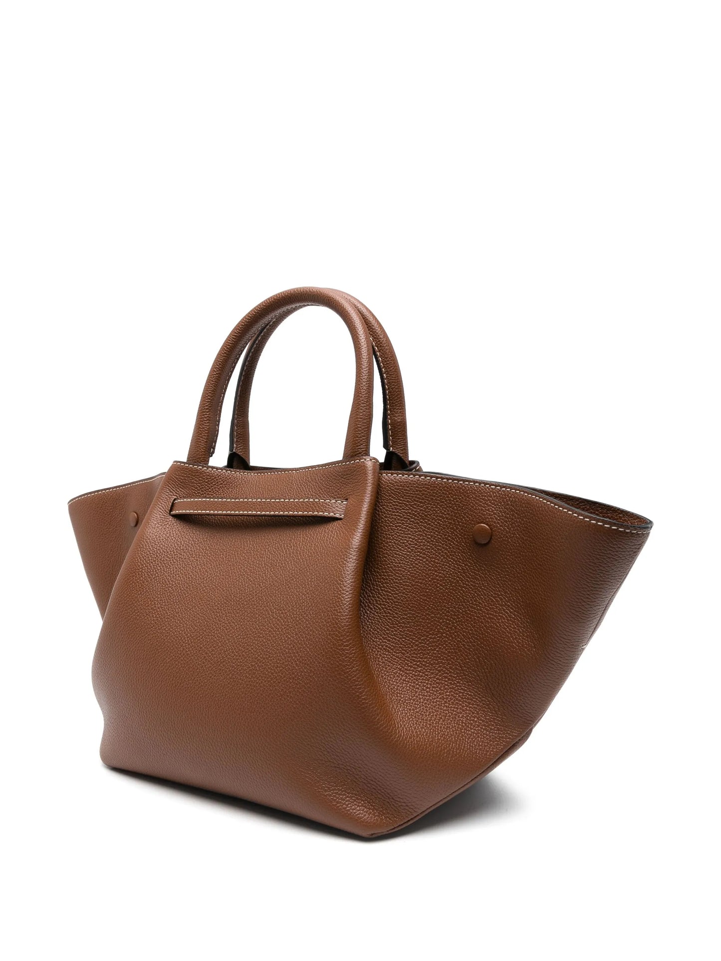 The Midi New York leather tote bag