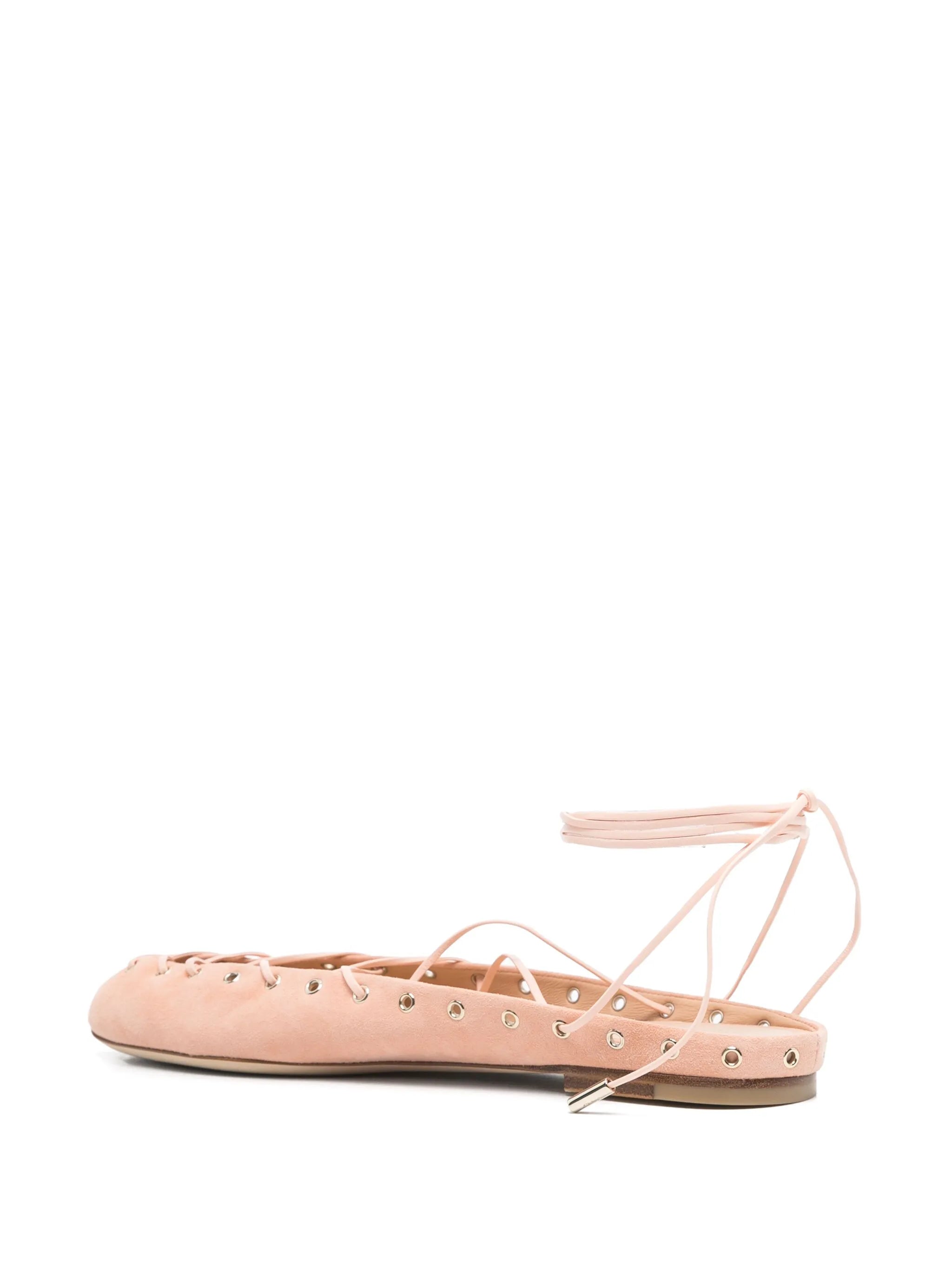 Ghillies ballet flats