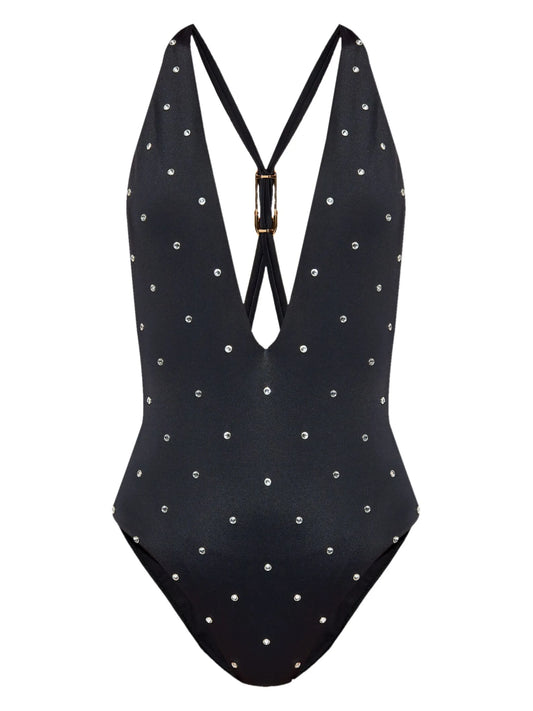 crystal-embellished swimsuit