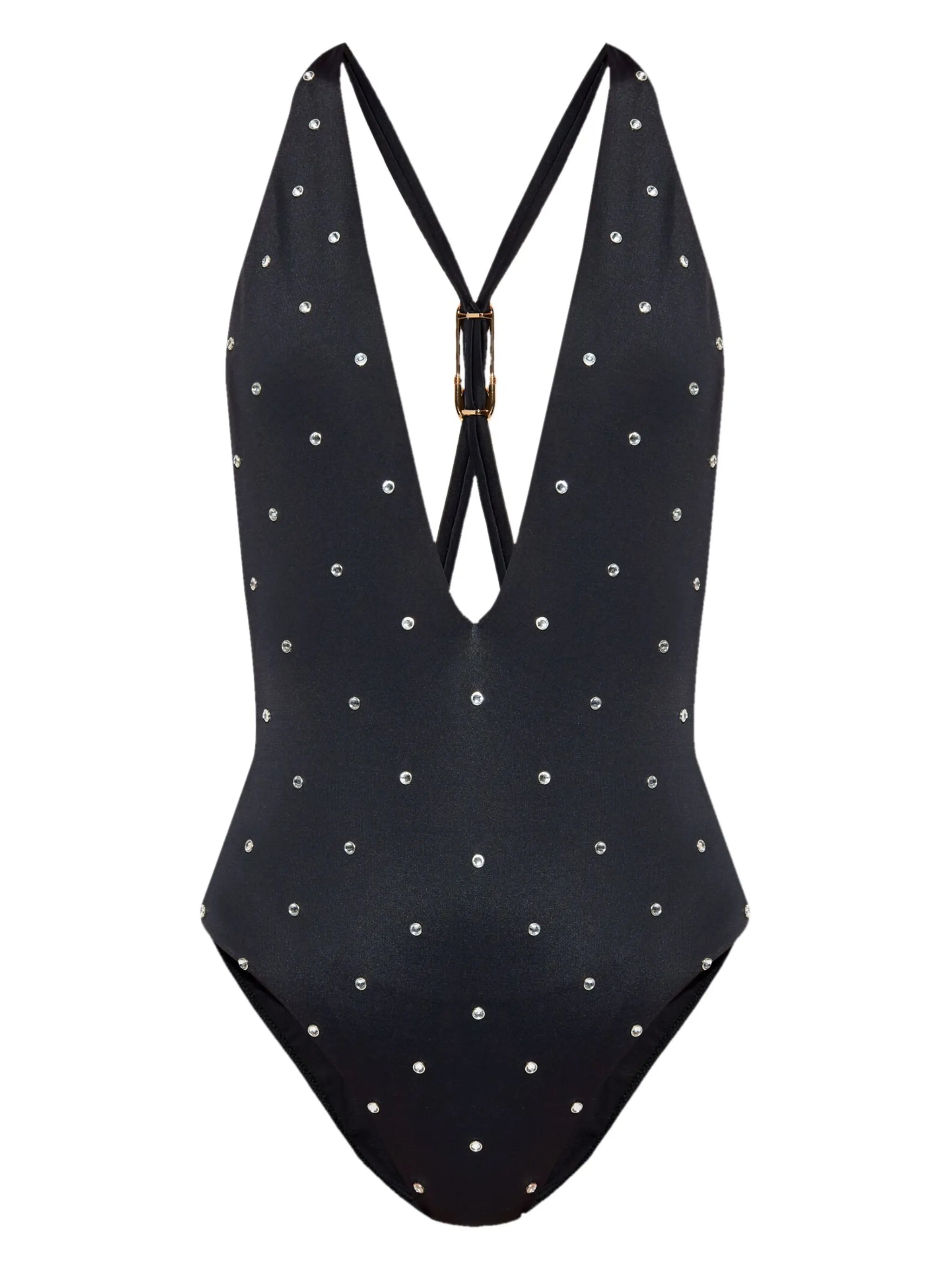 crystal-embellished swimsuit